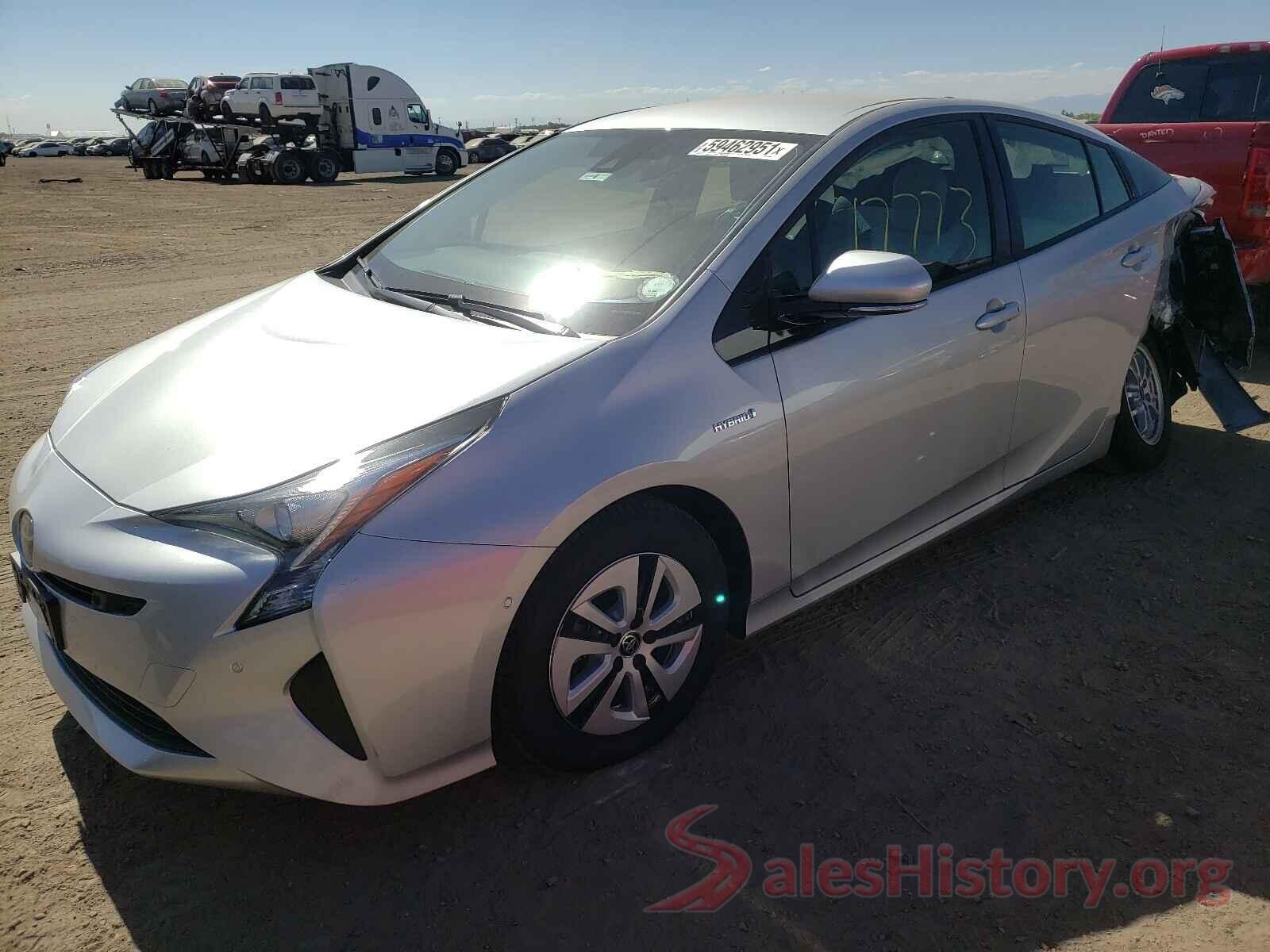 JTDKBRFU0J3585499 2018 TOYOTA PRIUS