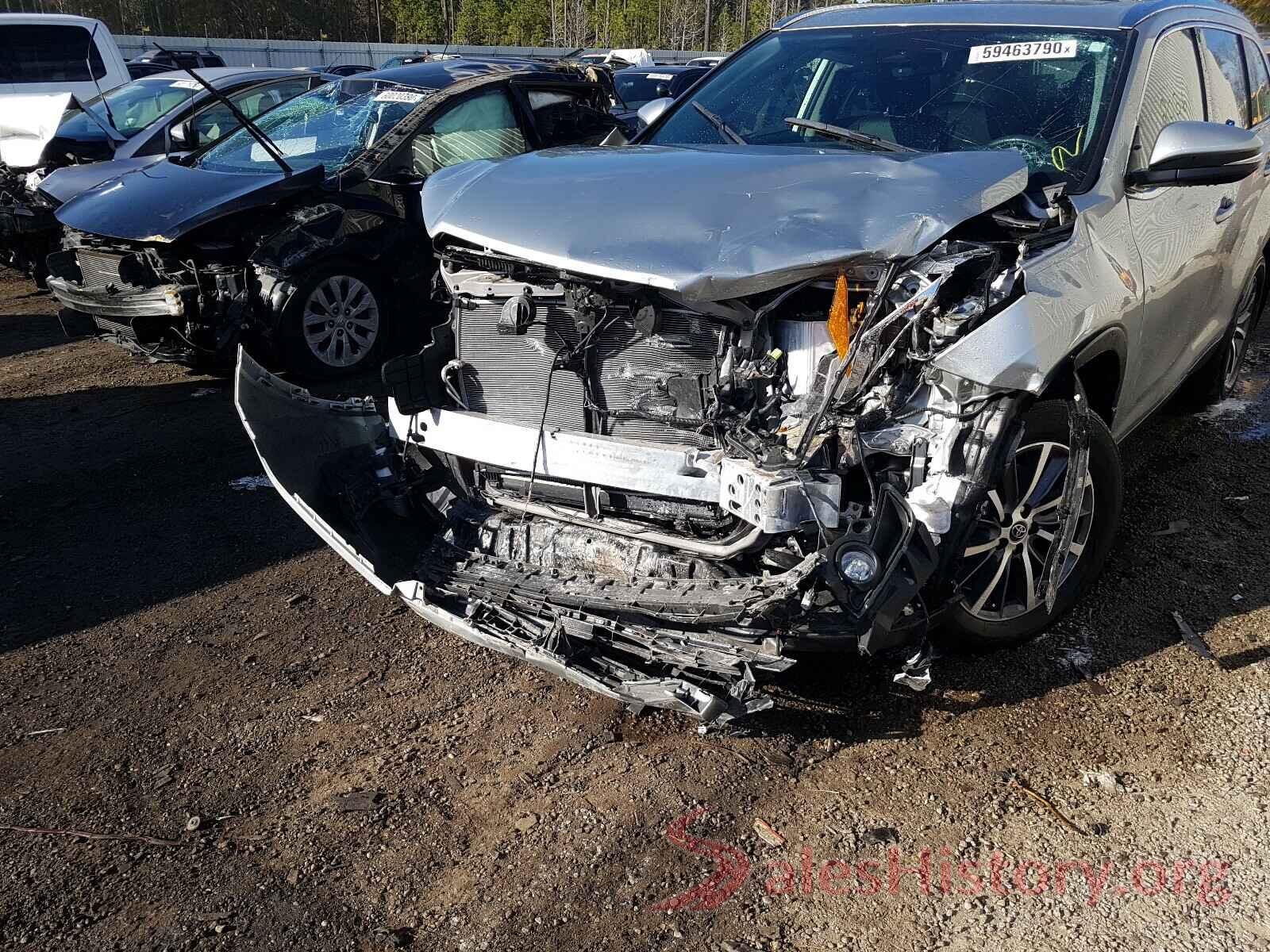 5TDJZRFH4KS937753 2019 TOYOTA HIGHLANDER