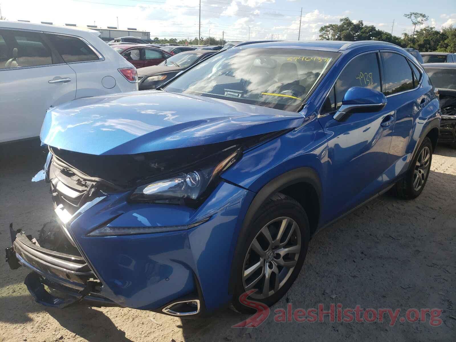 JTJYARBZ6G2027022 2016 LEXUS NX