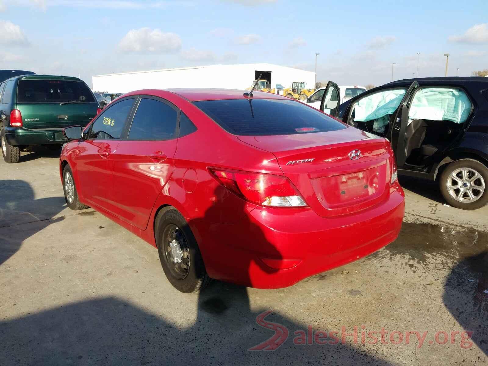 KMHCT4AE5GU096048 2016 HYUNDAI ACCENT