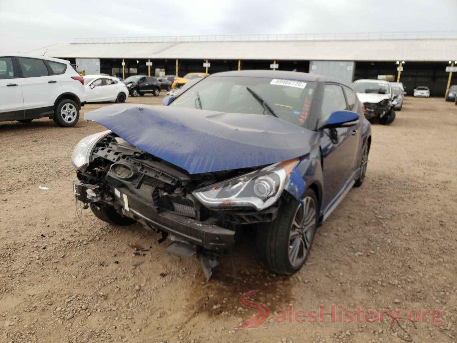 KMHTC6AE2GU288555 2016 HYUNDAI VELOSTER