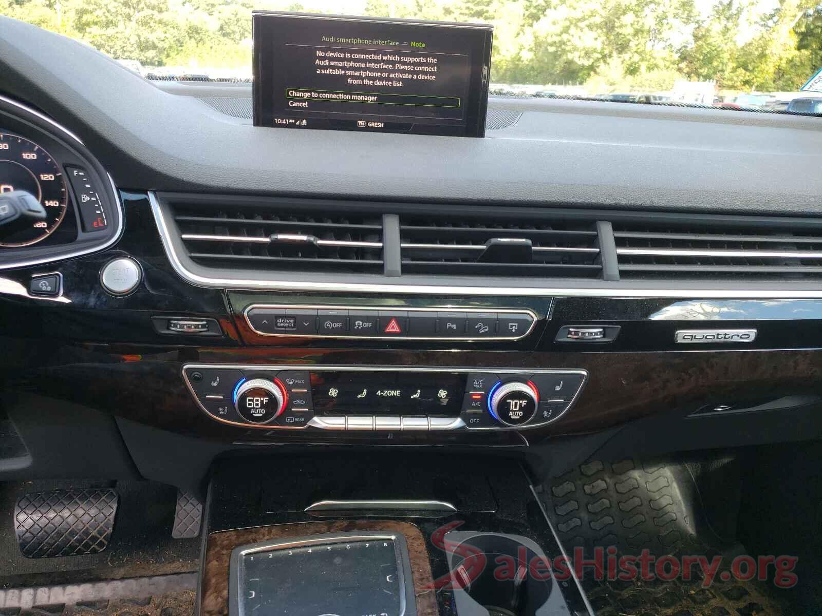 WA1VAAF75HD045768 2017 AUDI Q7