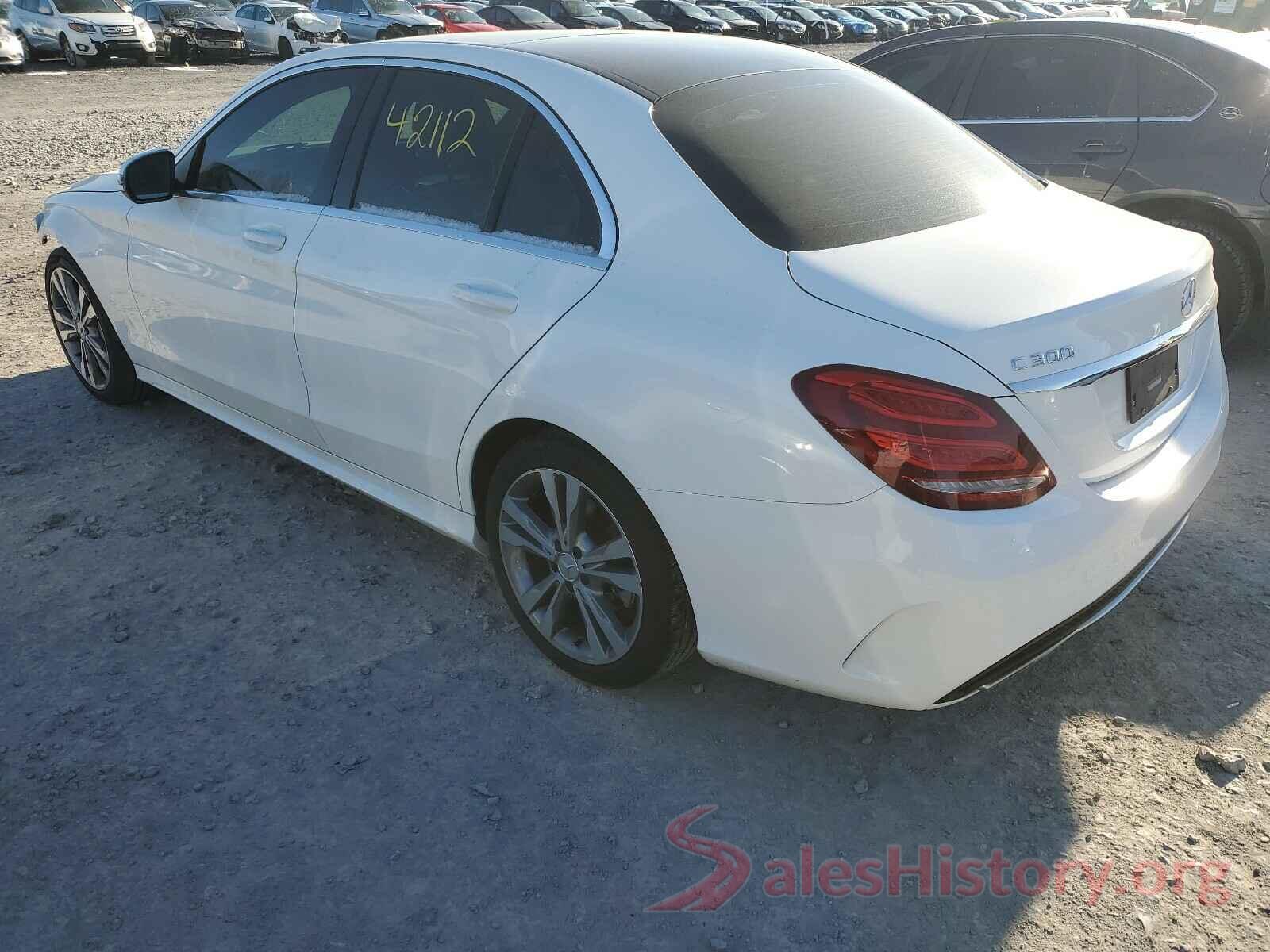 55SWF4KB1GU173776 2016 MERCEDES-BENZ C CLASS