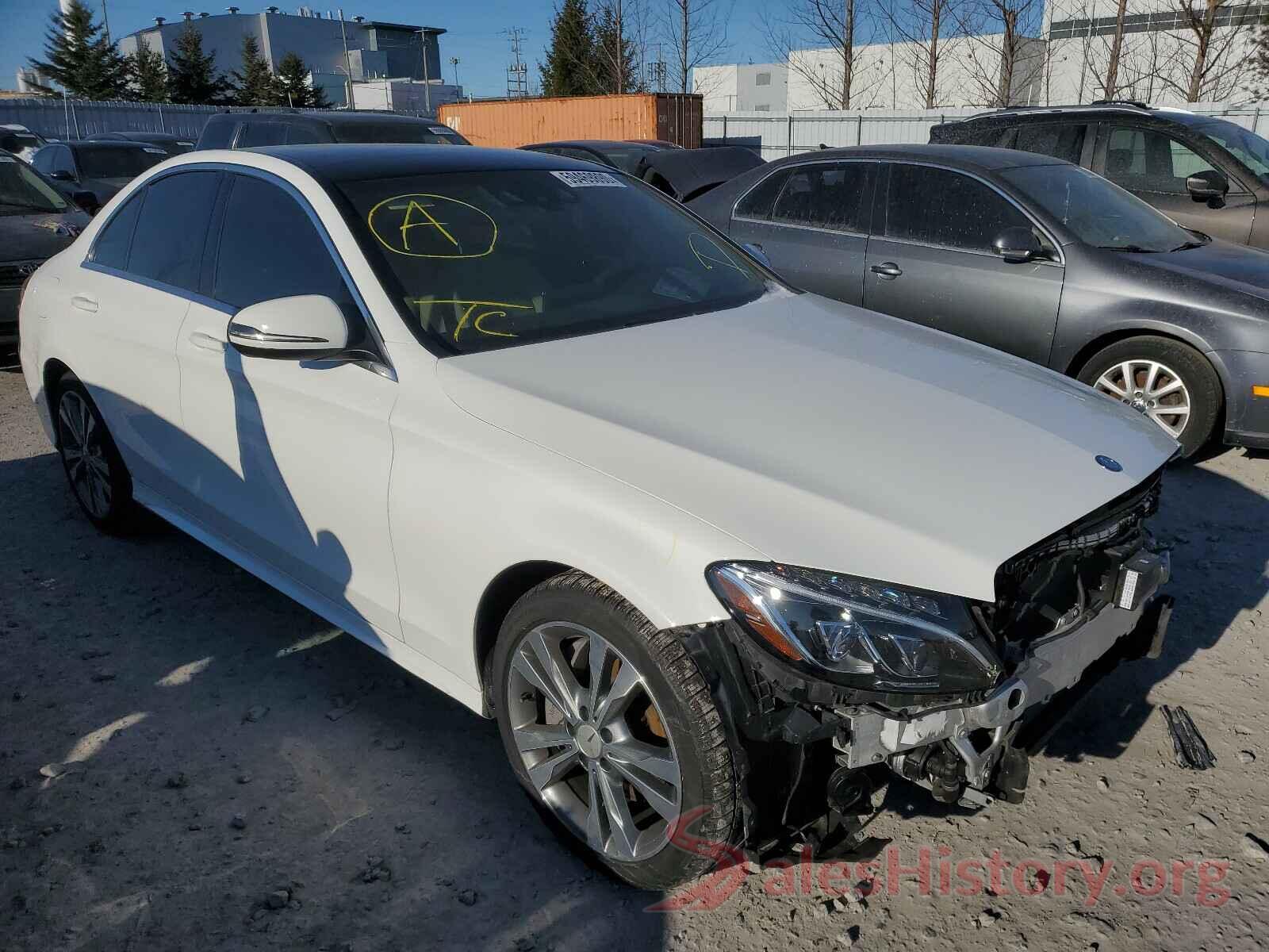 55SWF4KB1GU173776 2016 MERCEDES-BENZ C CLASS