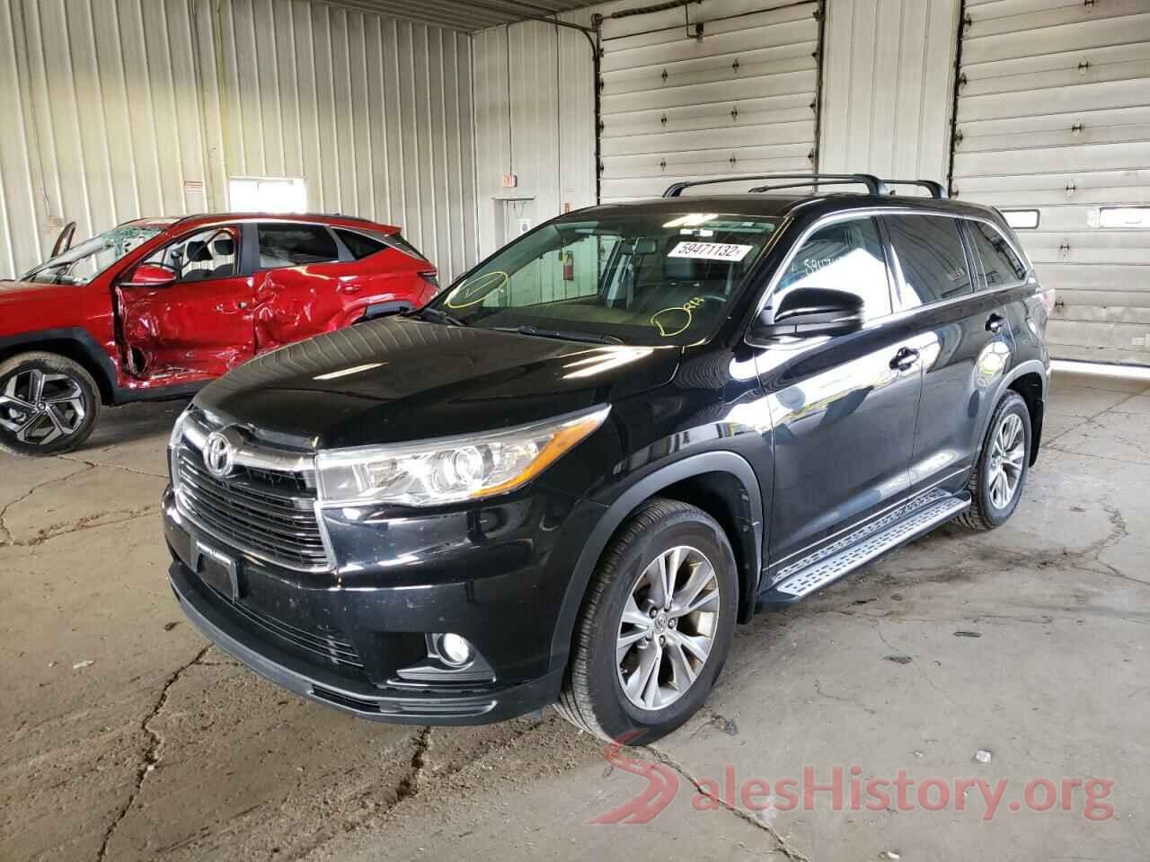 5TDBKRFHXFS123461 2015 TOYOTA HIGHLANDER