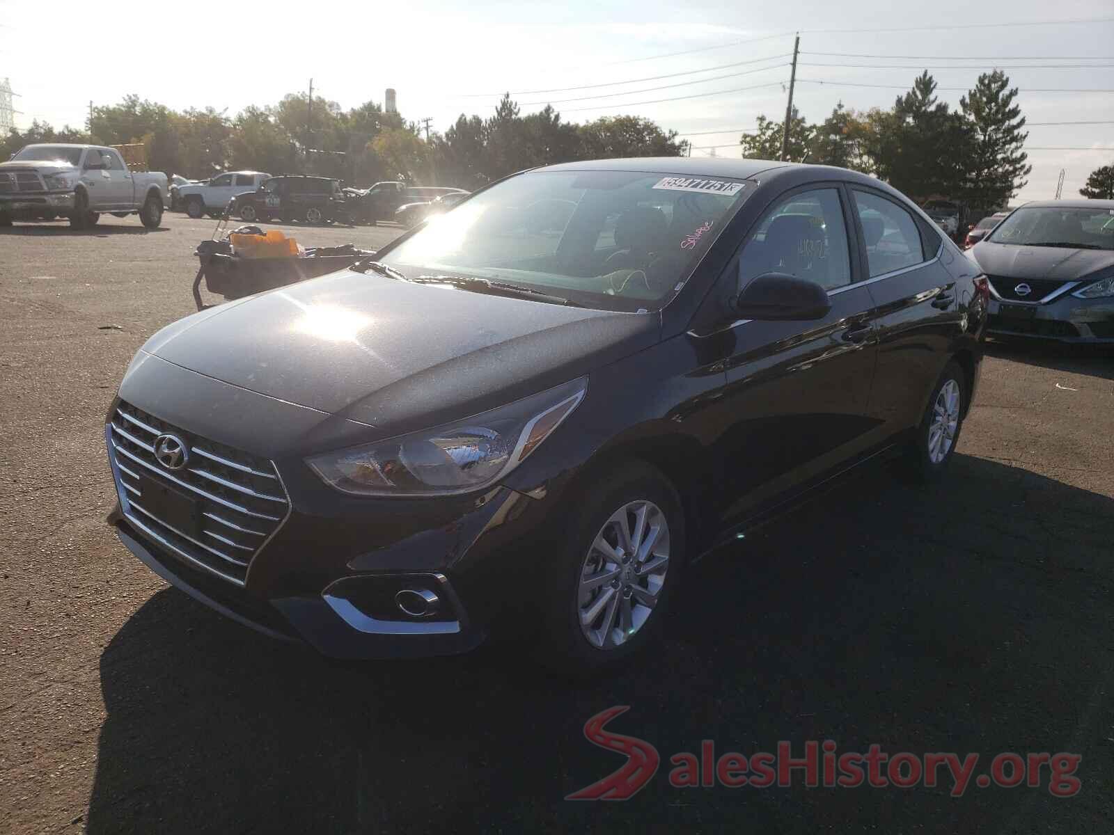 3KPC24A61ME145319 2021 HYUNDAI ACCENT