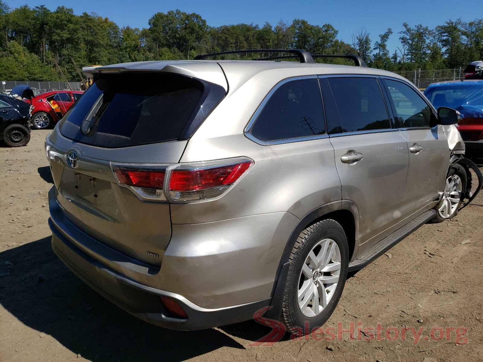 5TDBKRFH9GS262059 2016 TOYOTA HIGHLANDER