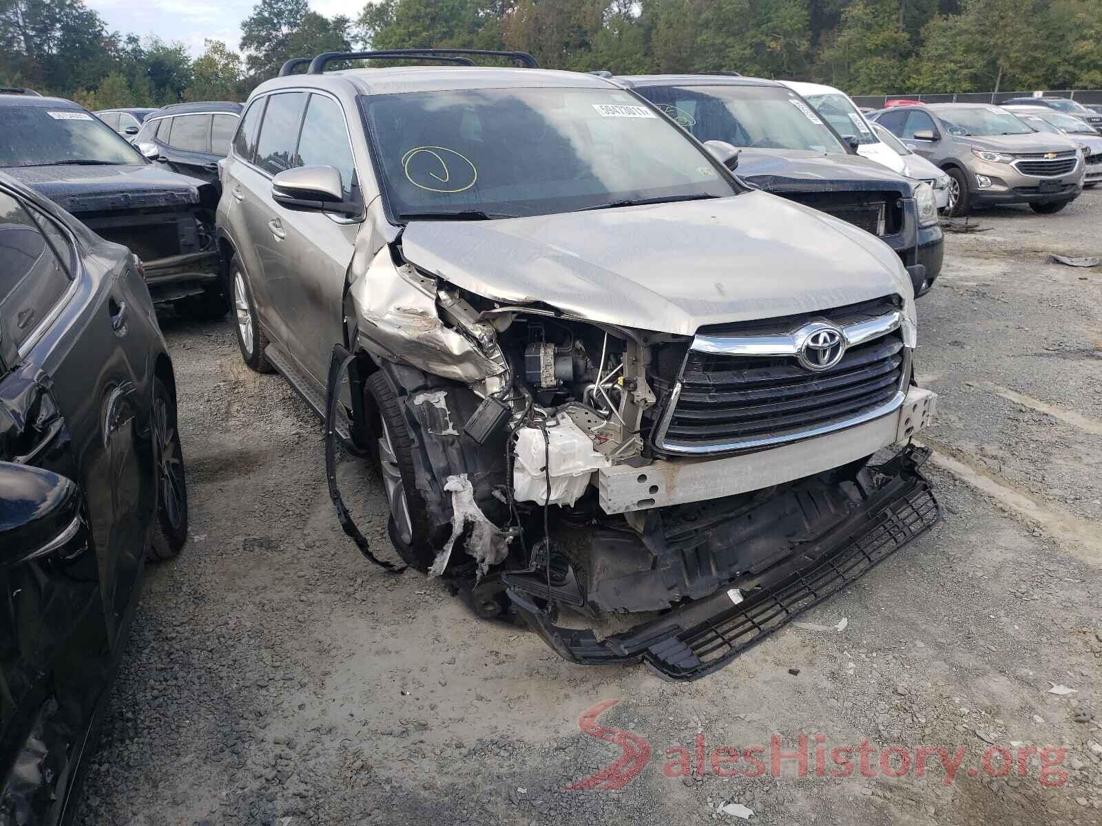 5TDBKRFH9GS262059 2016 TOYOTA HIGHLANDER