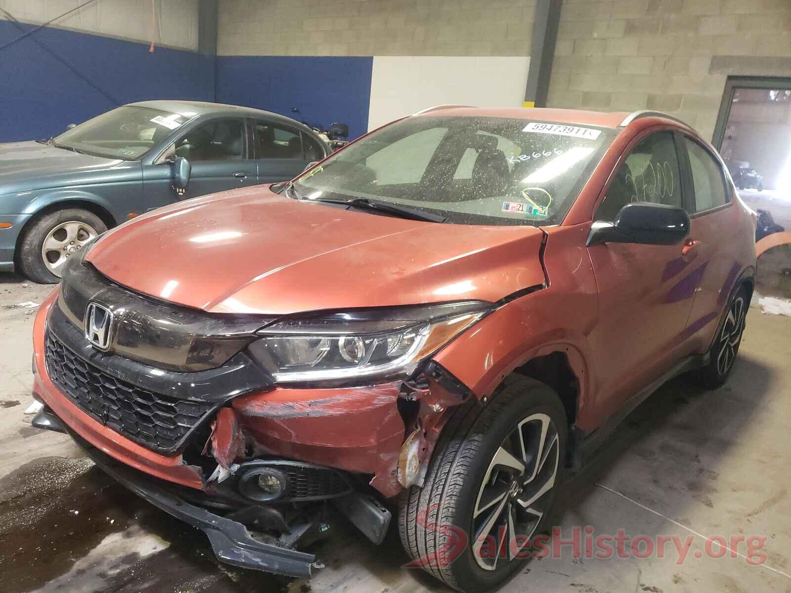 3CZRU6H19KG702595 2019 HONDA HR-V