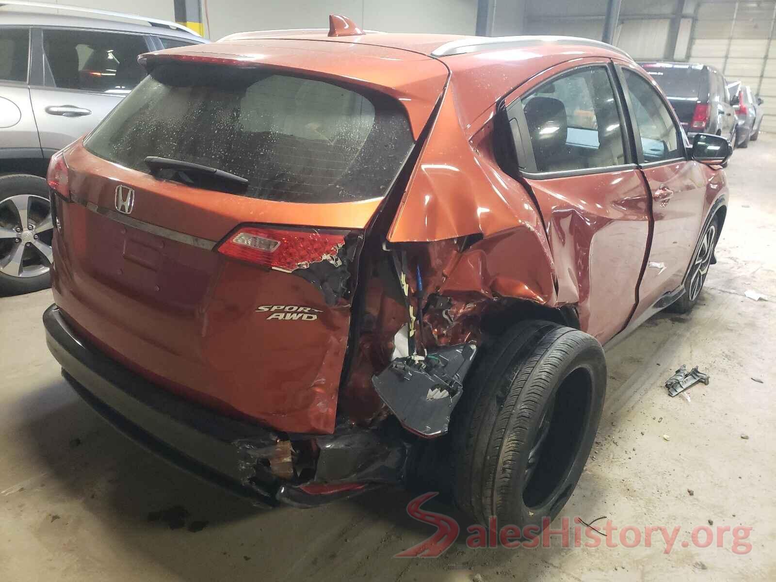 3CZRU6H19KG702595 2019 HONDA HR-V