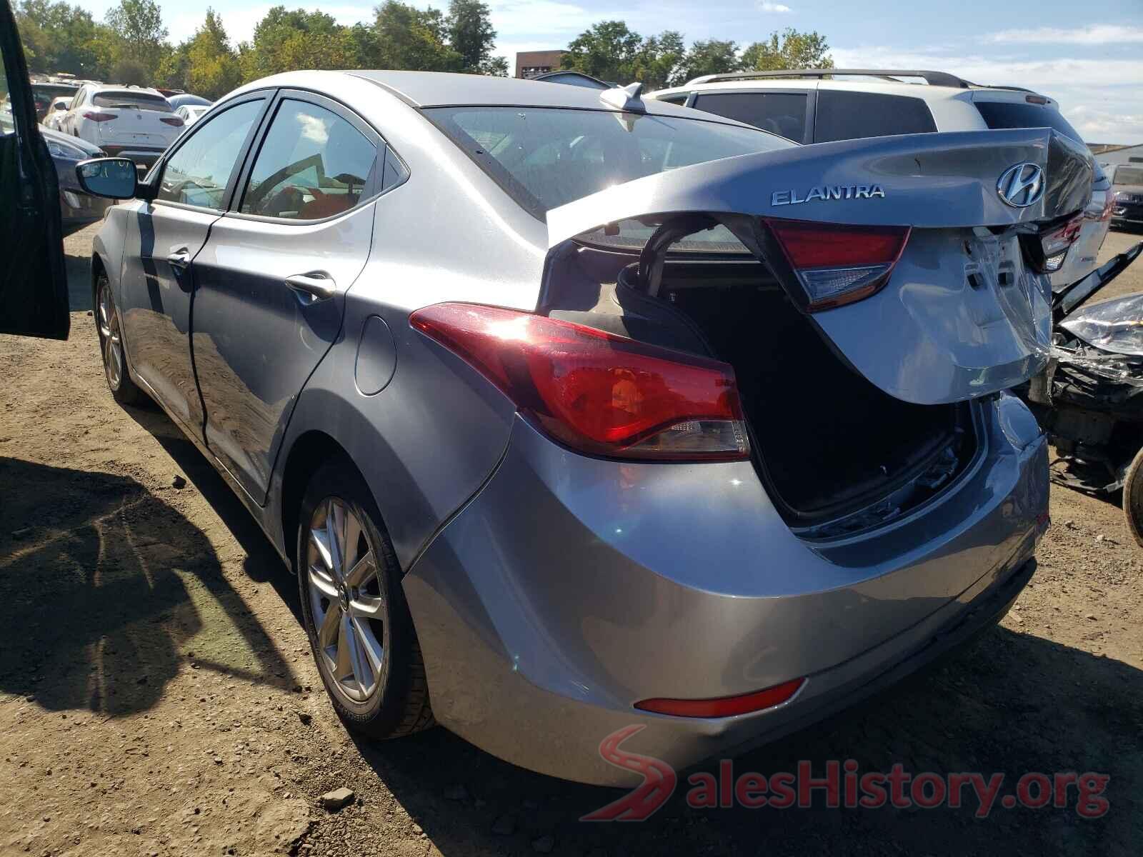 5NPDH4AE1GH745221 2016 HYUNDAI ELANTRA