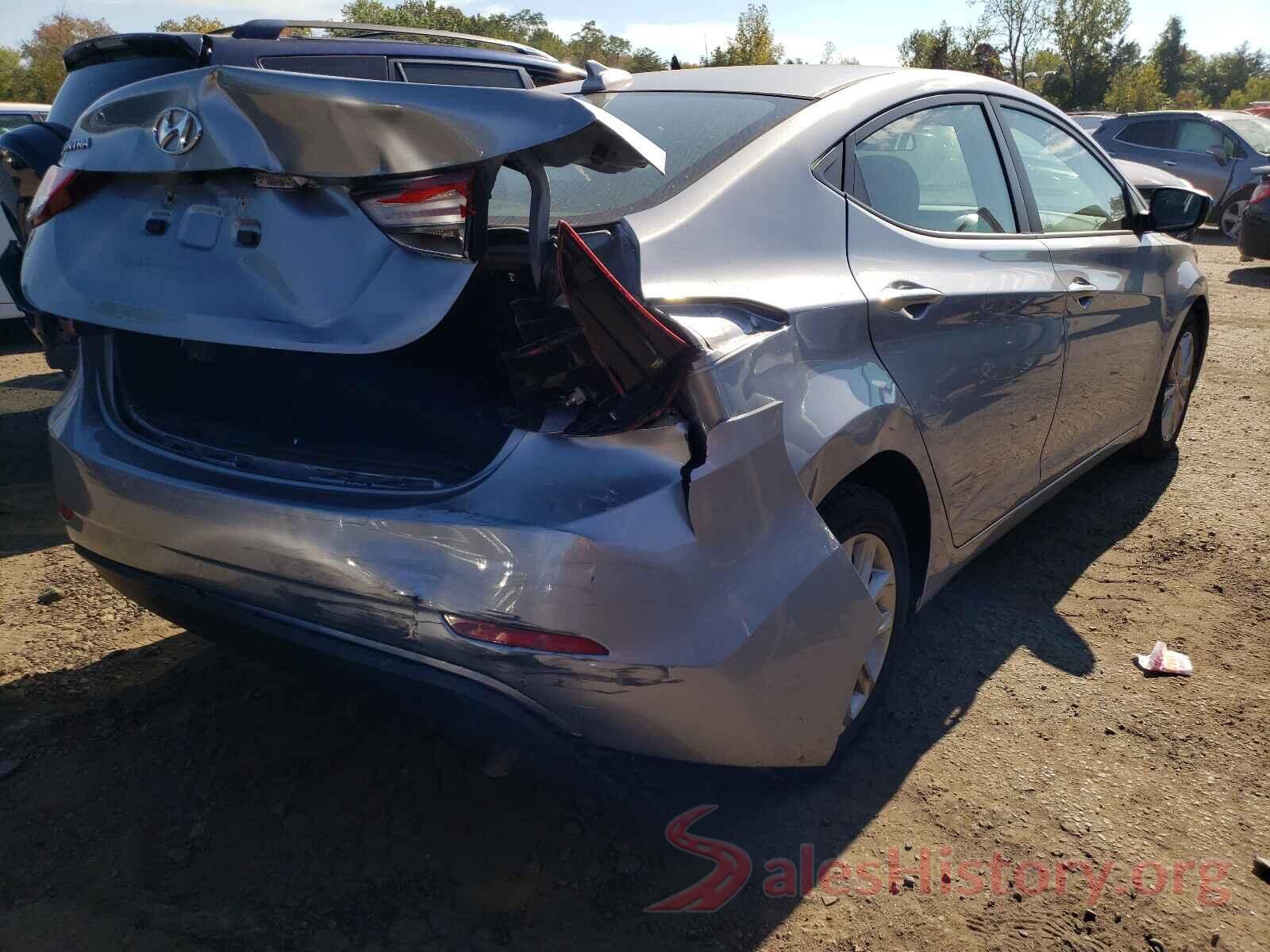 5NPDH4AE1GH745221 2016 HYUNDAI ELANTRA