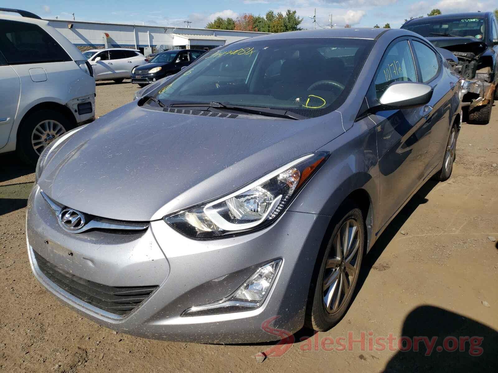 5NPDH4AE1GH745221 2016 HYUNDAI ELANTRA