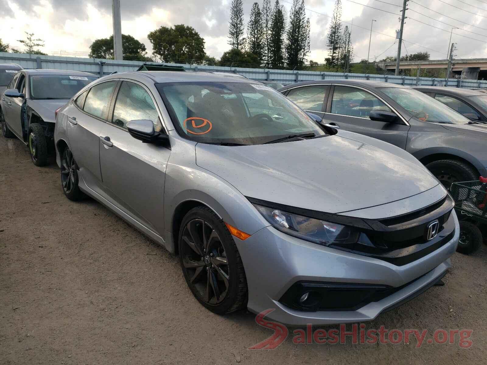 19XFC2F87KE001232 2019 HONDA CIVIC