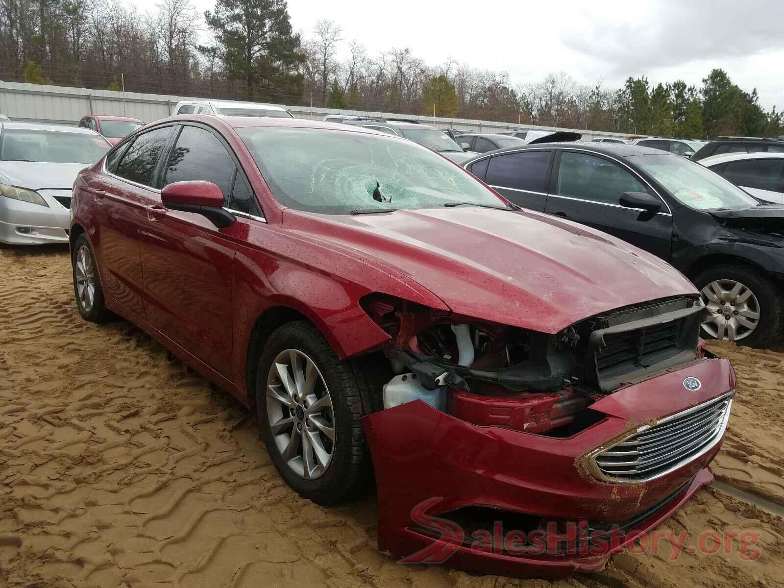 3FA6P0HD6HR371839 2017 FORD FUSION