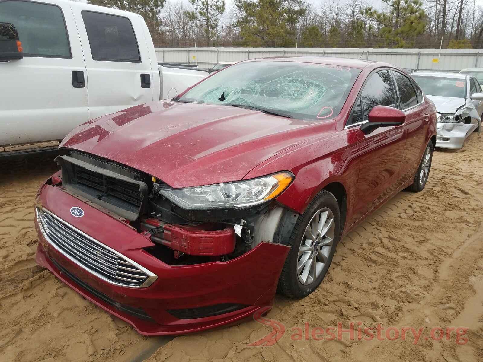 3FA6P0HD6HR371839 2017 FORD FUSION