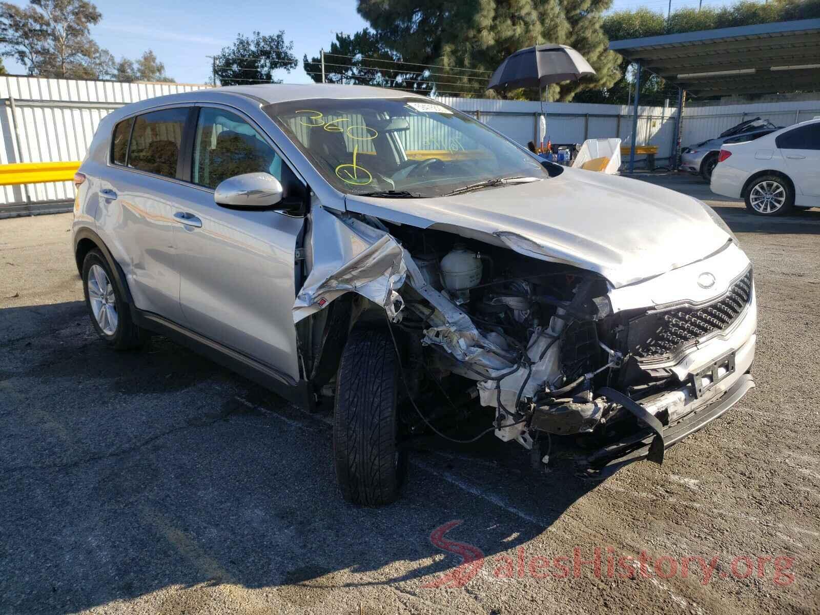 KNDPM3ACXH7241046 2017 KIA SPORTAGE