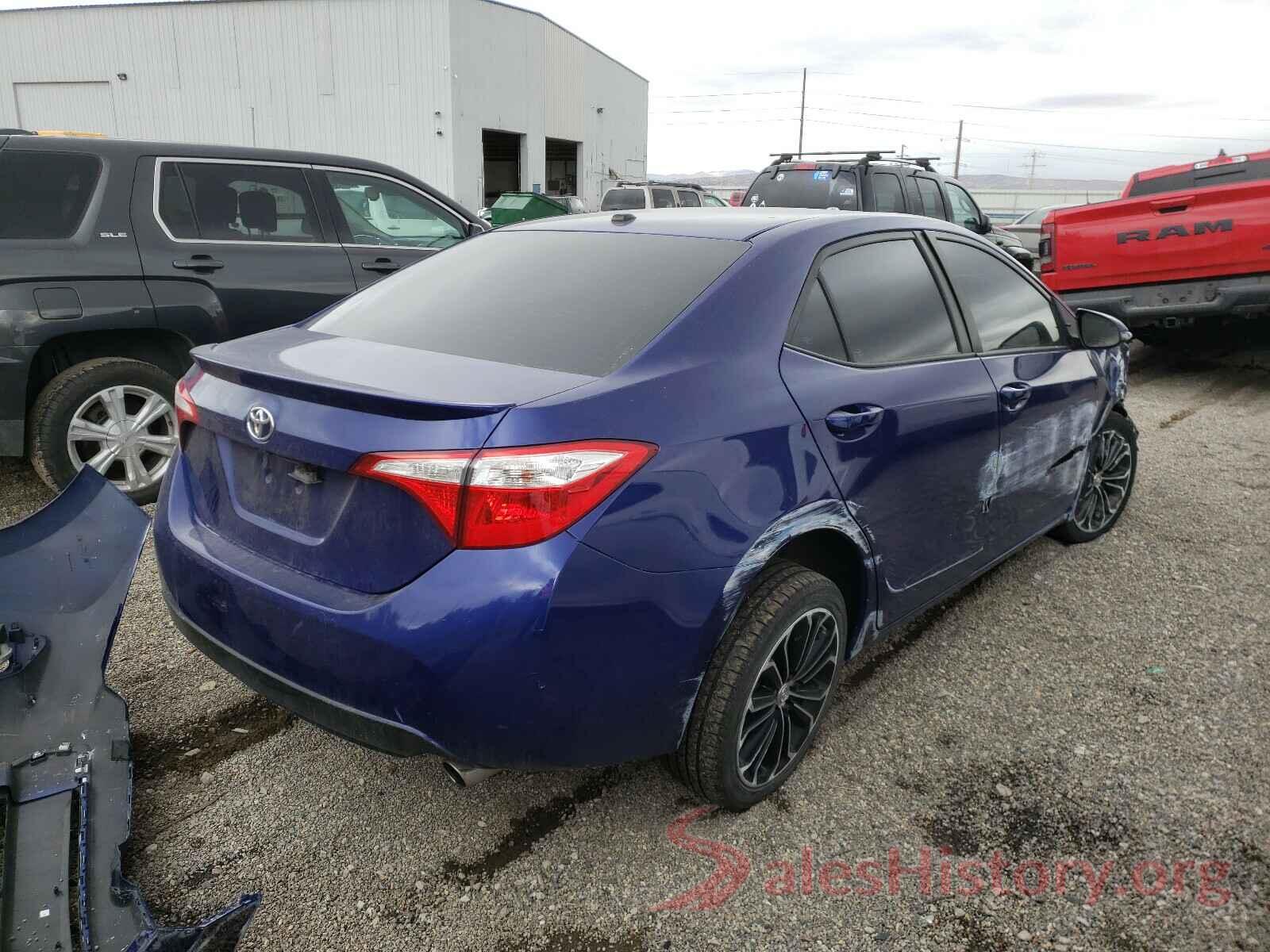 5YFBURHE6GP426020 2016 TOYOTA COROLLA