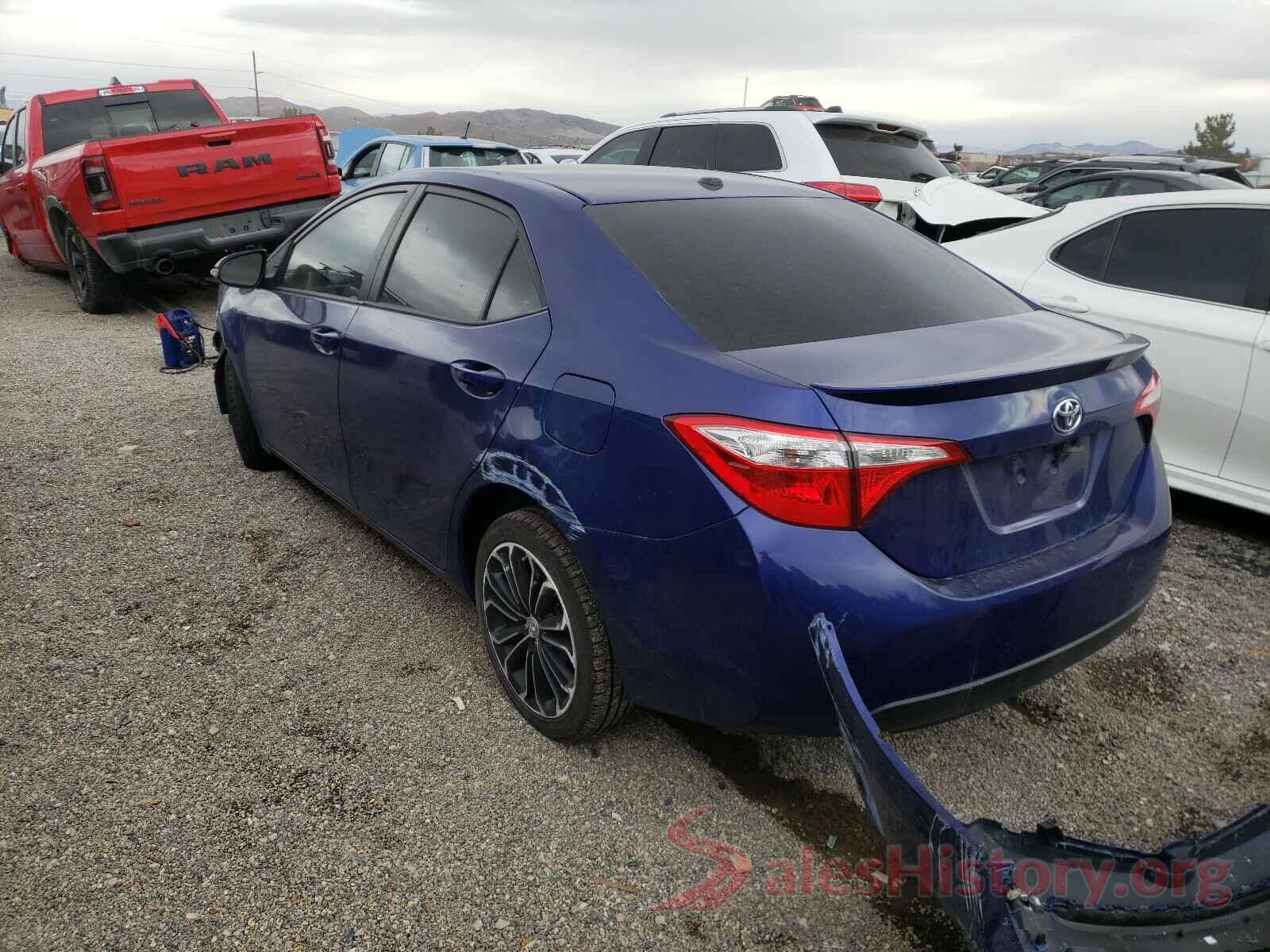 5YFBURHE6GP426020 2016 TOYOTA COROLLA