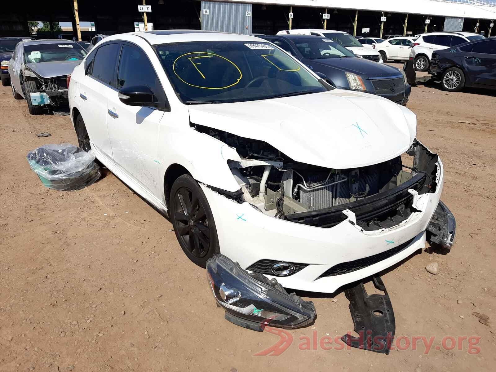 3N1CB7AP0HY370736 2017 NISSAN SENTRA