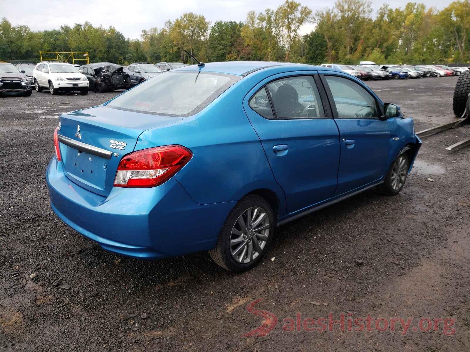 ML32F4FJ3KHF04387 2019 MITSUBISHI MIRAGE