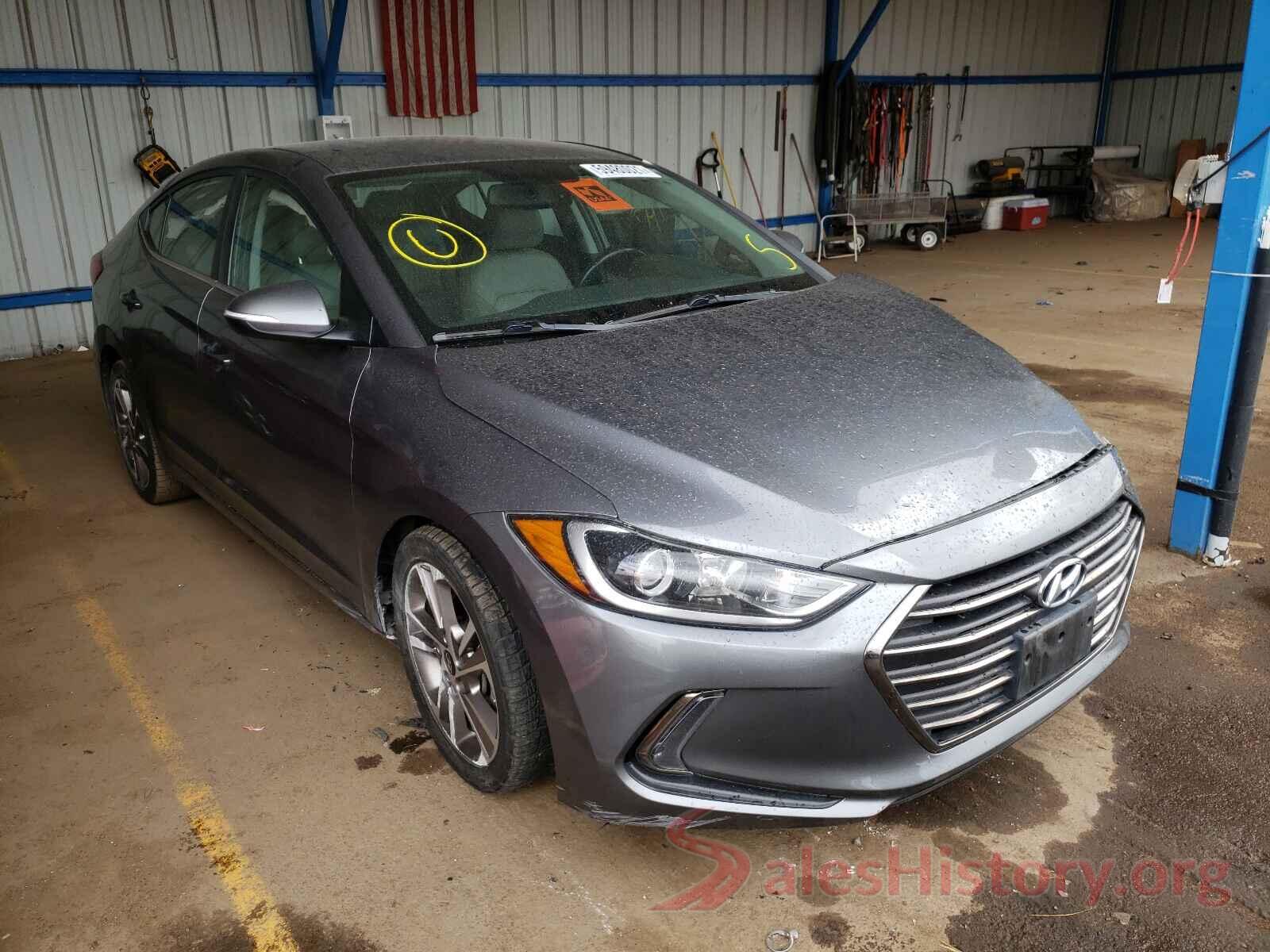 5NPD84LF3JH264142 2018 HYUNDAI ELANTRA