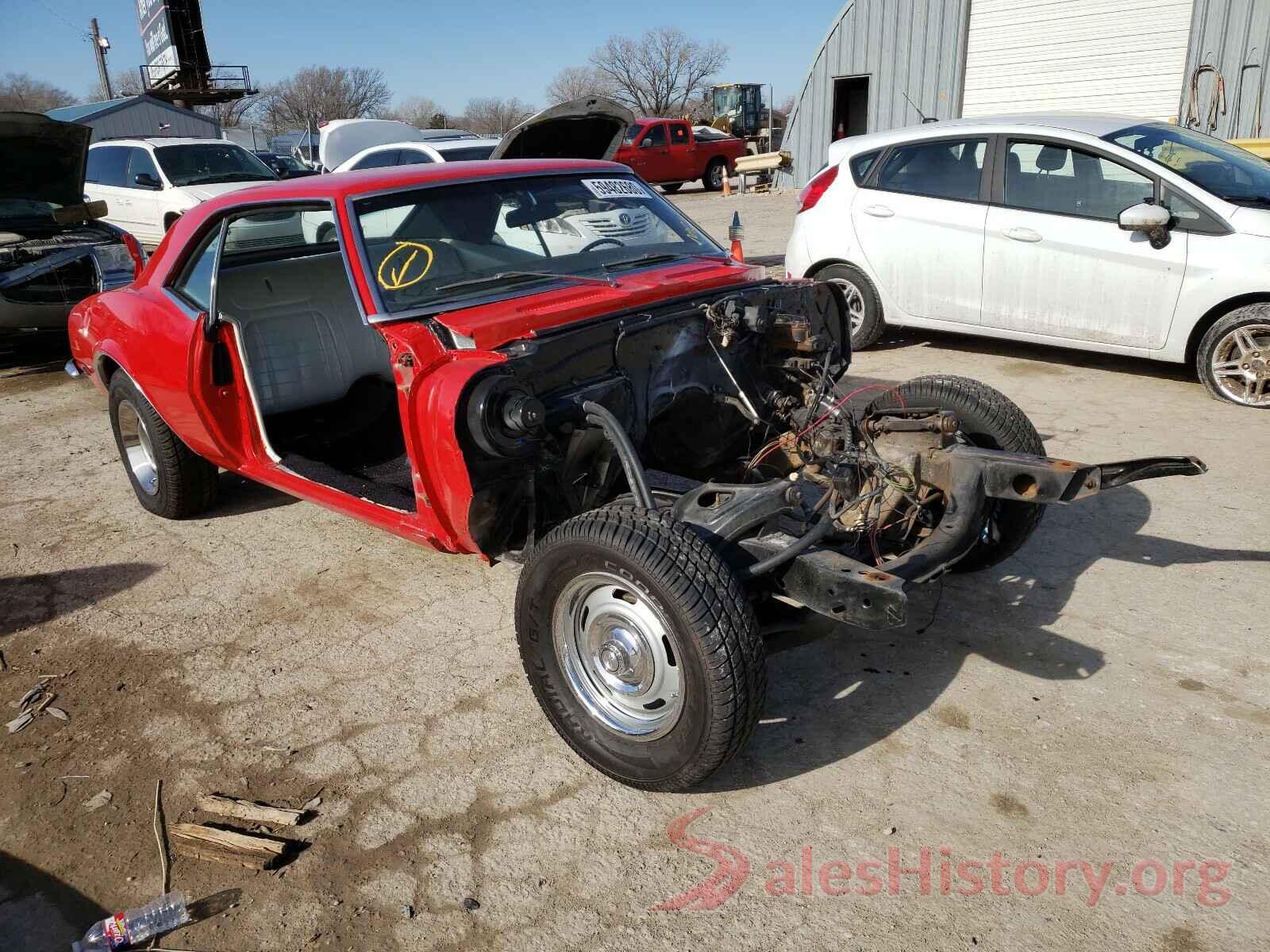 124378L342128 1968 CHEVROLET CAMARO