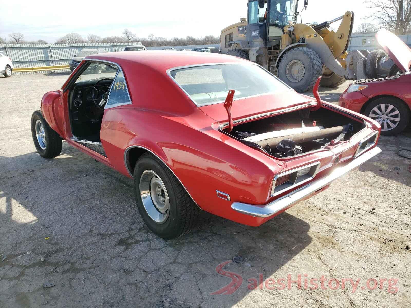 124378L342128 1968 CHEVROLET CAMARO