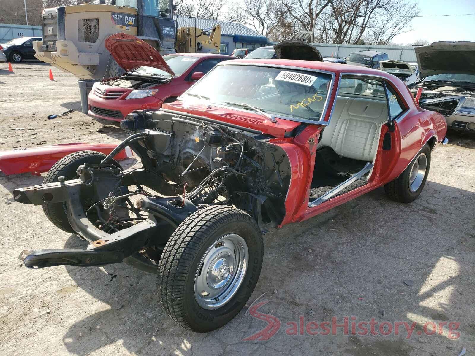 124378L342128 1968 CHEVROLET CAMARO