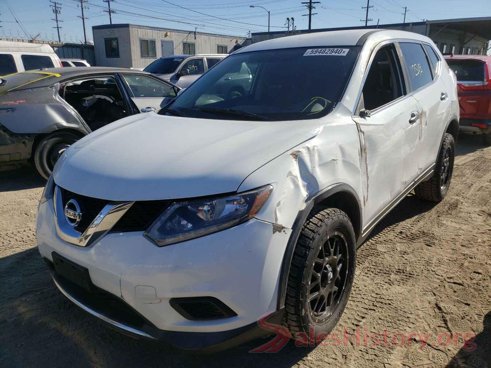 KNMAT2MT5GP674688 2016 NISSAN ROGUE