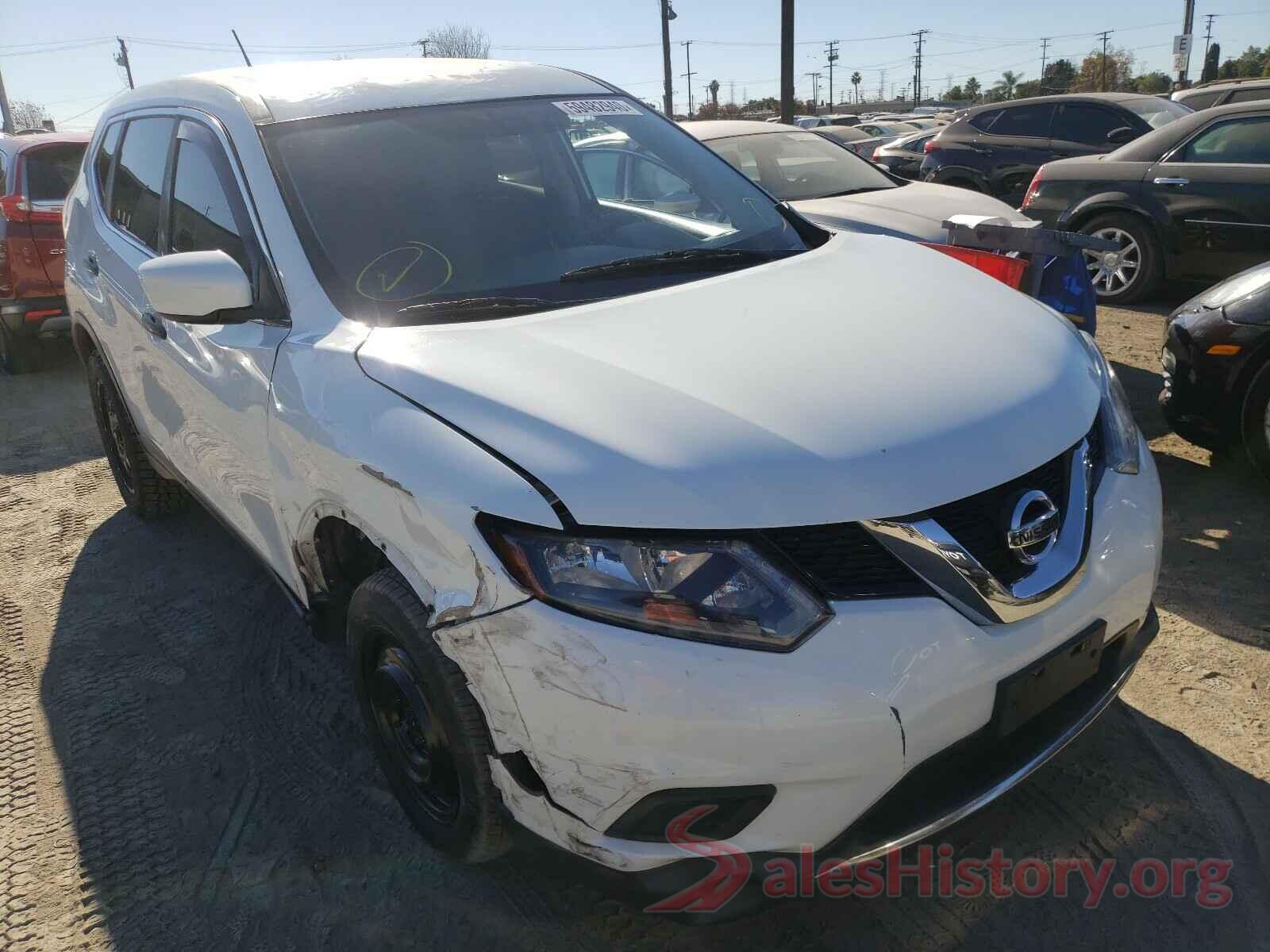 KNMAT2MT5GP674688 2016 NISSAN ROGUE