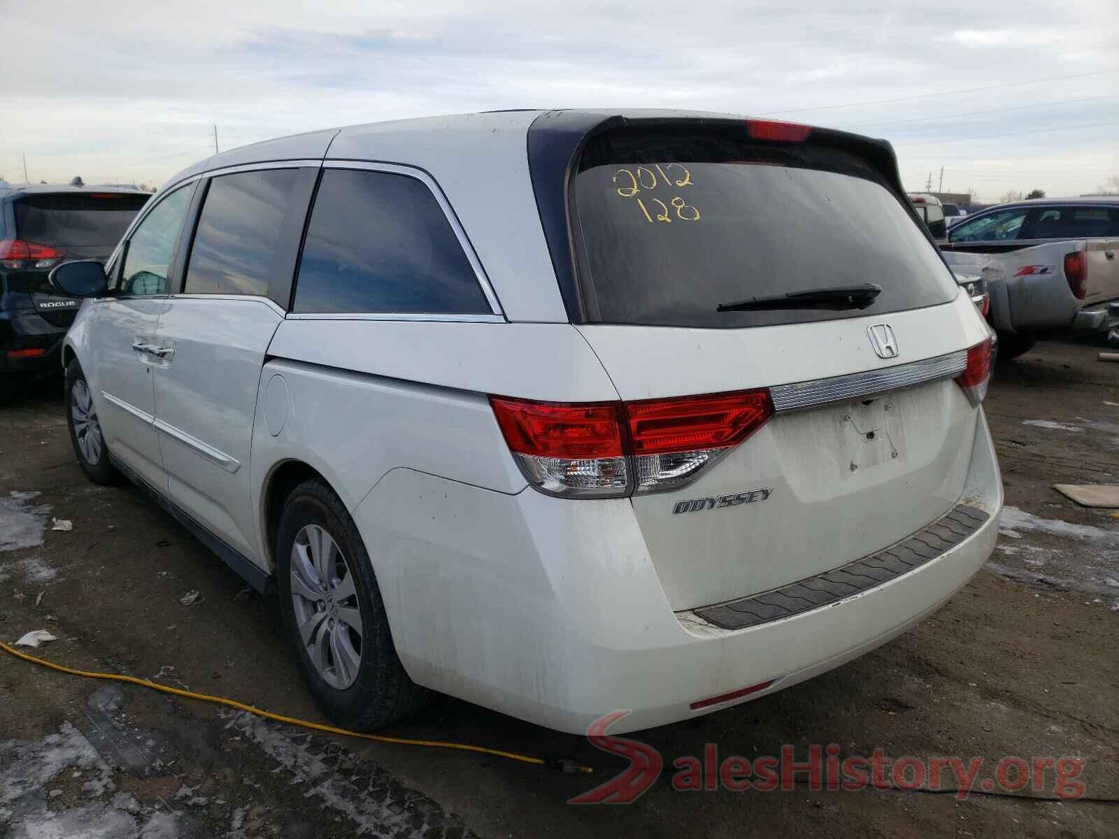 5FNRL5H47GB058654 2016 HONDA ODYSSEY