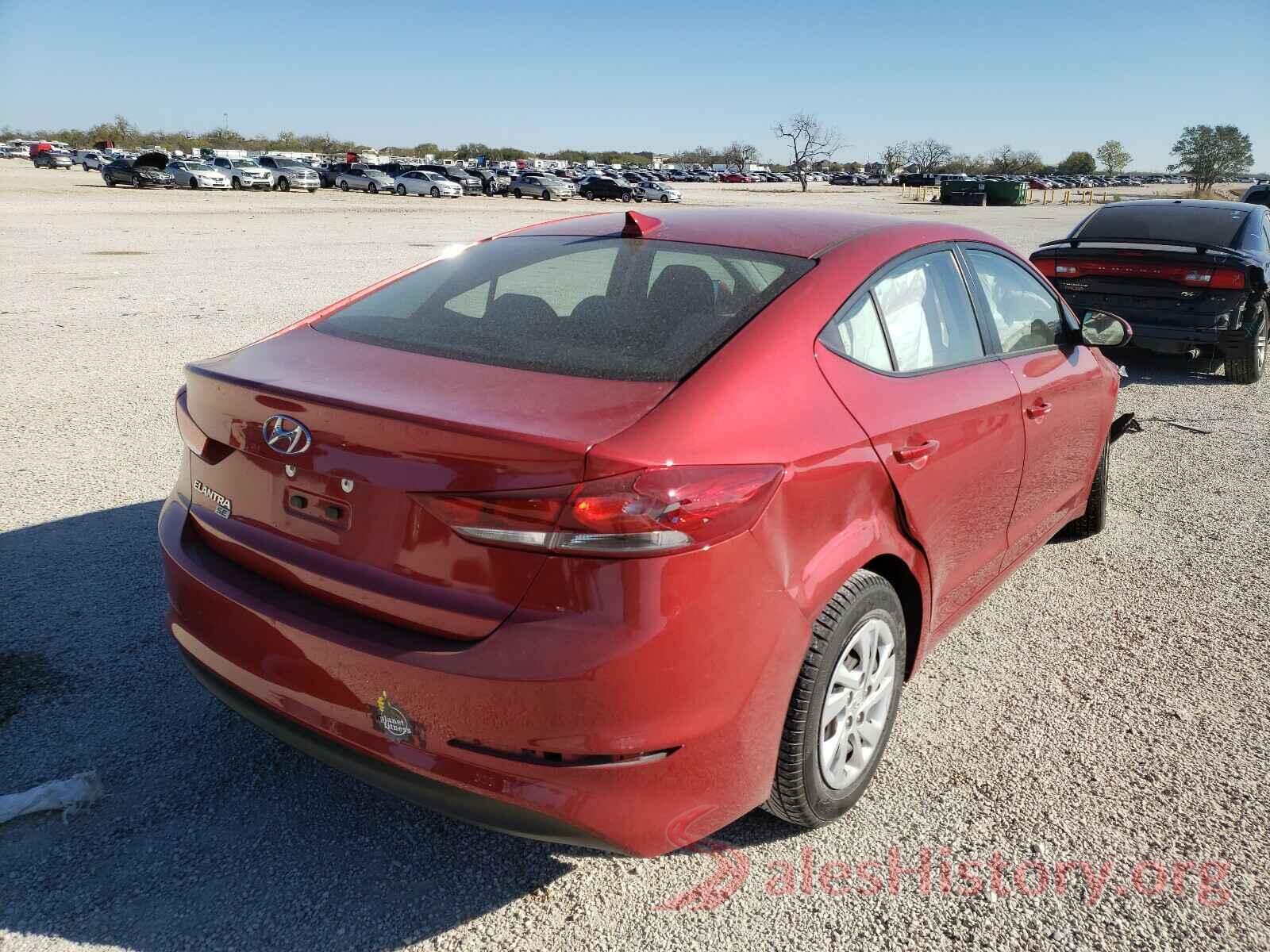 5NPD74LF3HH134505 2017 HYUNDAI ELANTRA