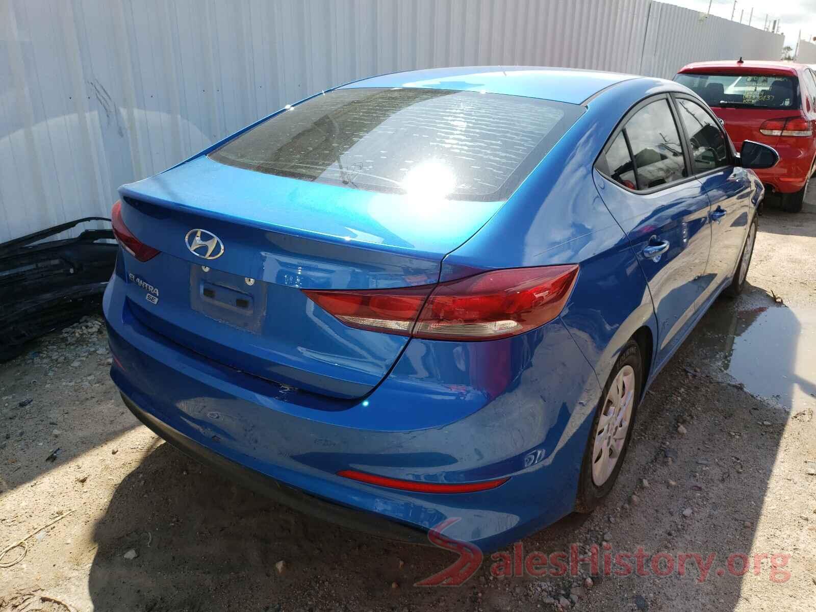 5NPD74LF5JH261598 2018 HYUNDAI ELANTRA