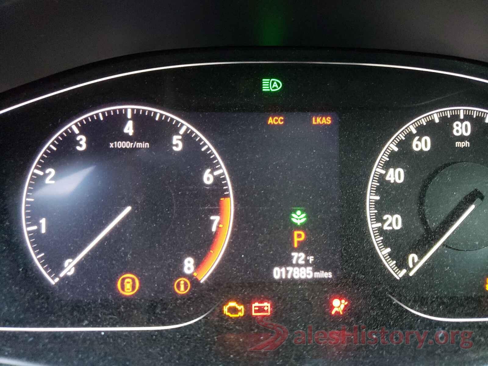 1HGCV1F19KA067943 2019 HONDA ACCORD