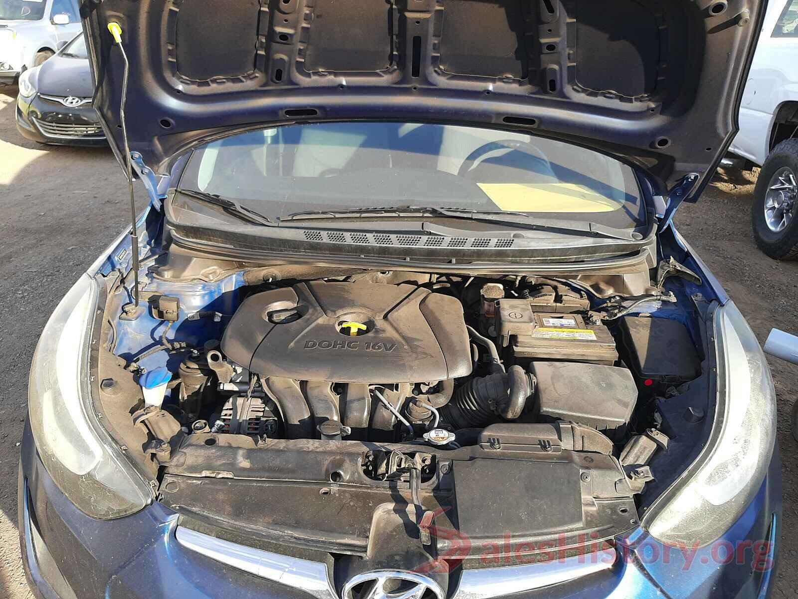 5NPDH4AE9GH691733 2016 HYUNDAI ELANTRA