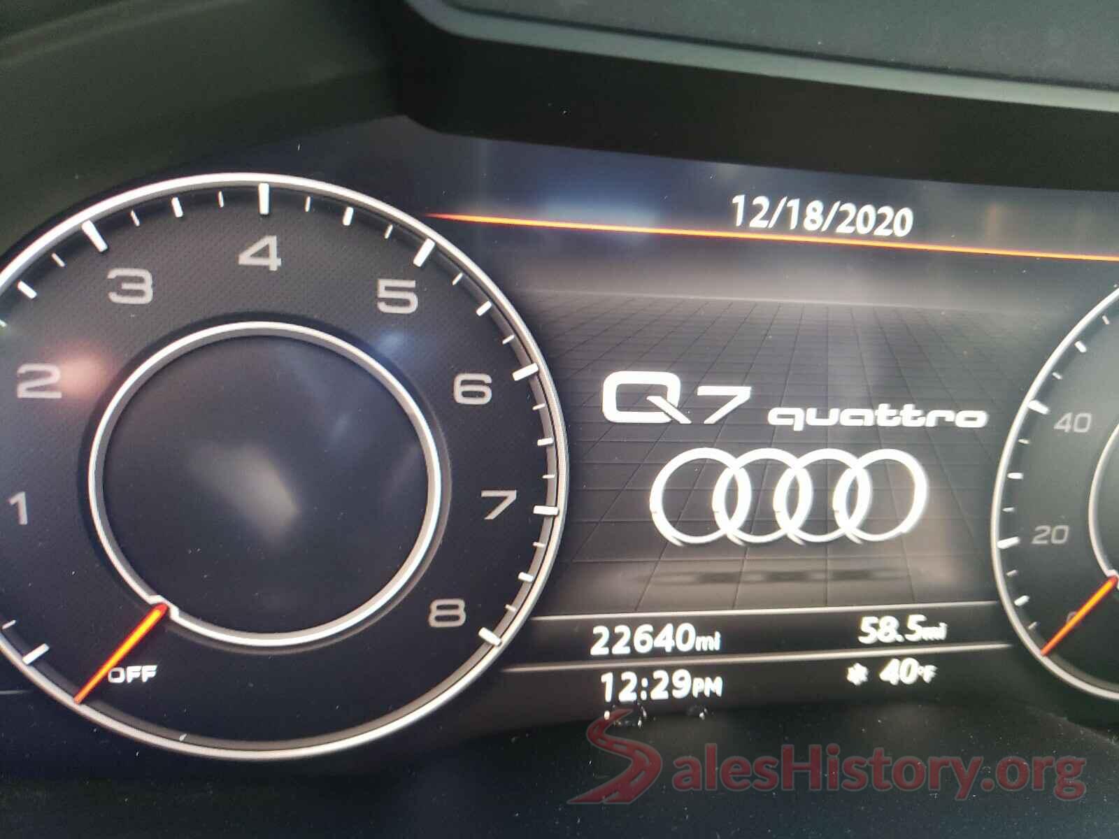 WA1LHAF7XKD038390 2019 AUDI Q7