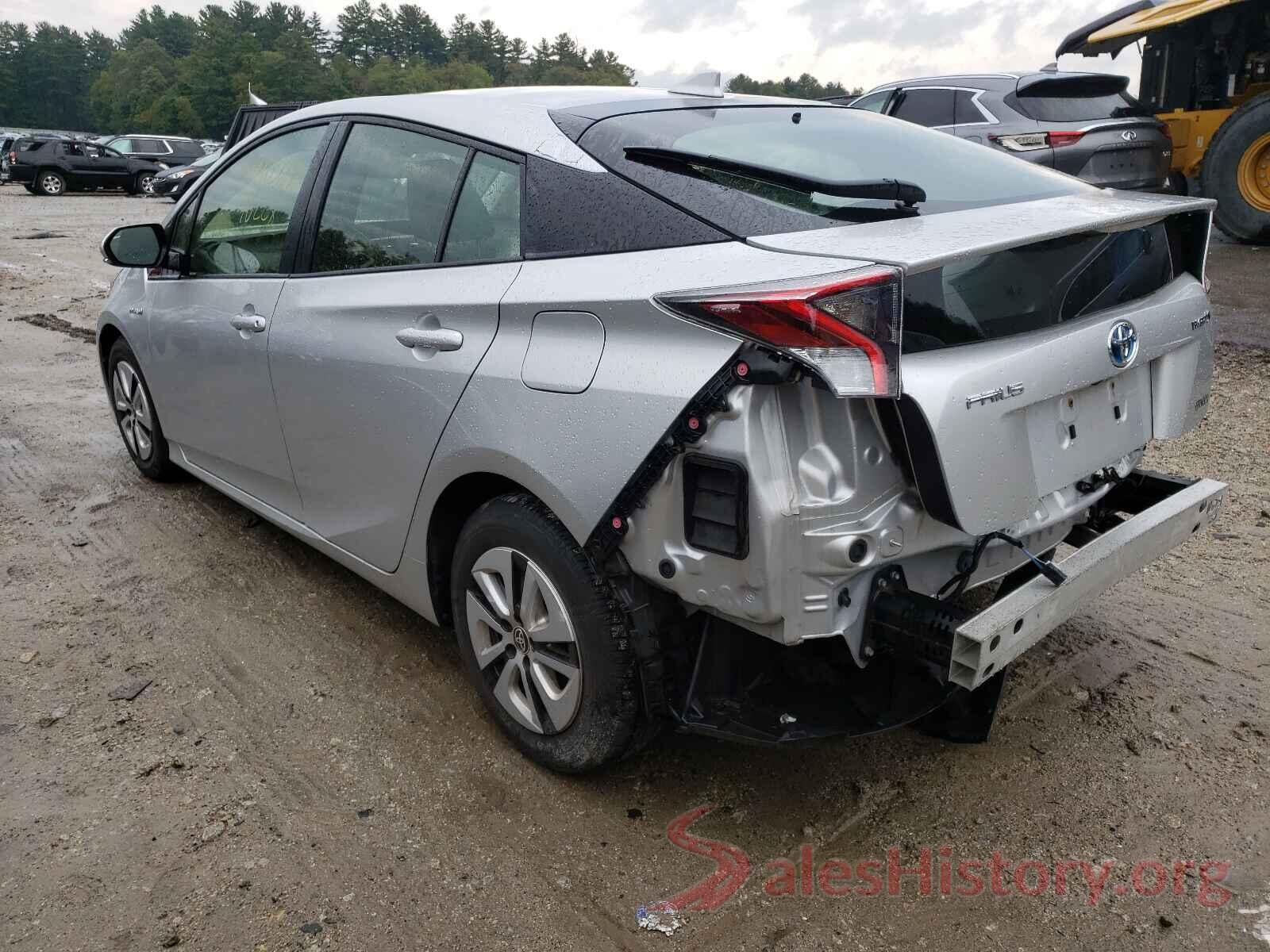 JTDKARFU0G3511964 2016 TOYOTA PRIUS