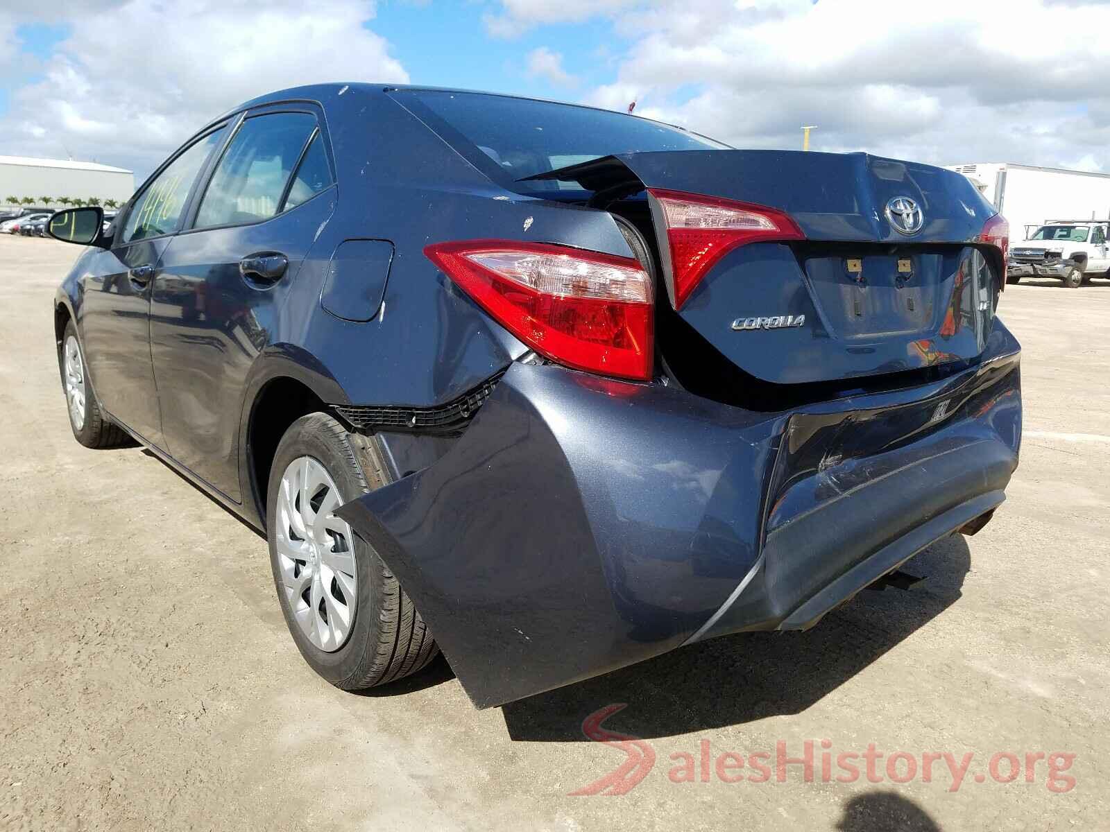 5YFBURHE8HP697081 2017 TOYOTA COROLLA