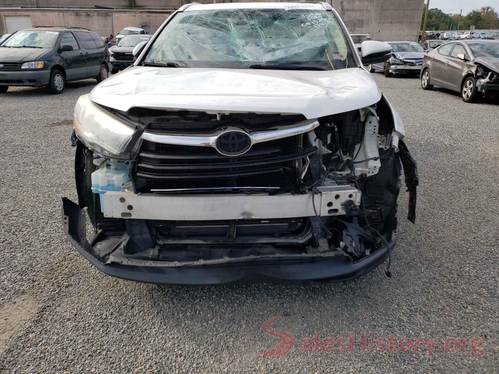 5TDJKRFH3FS138735 2015 TOYOTA HIGHLANDER