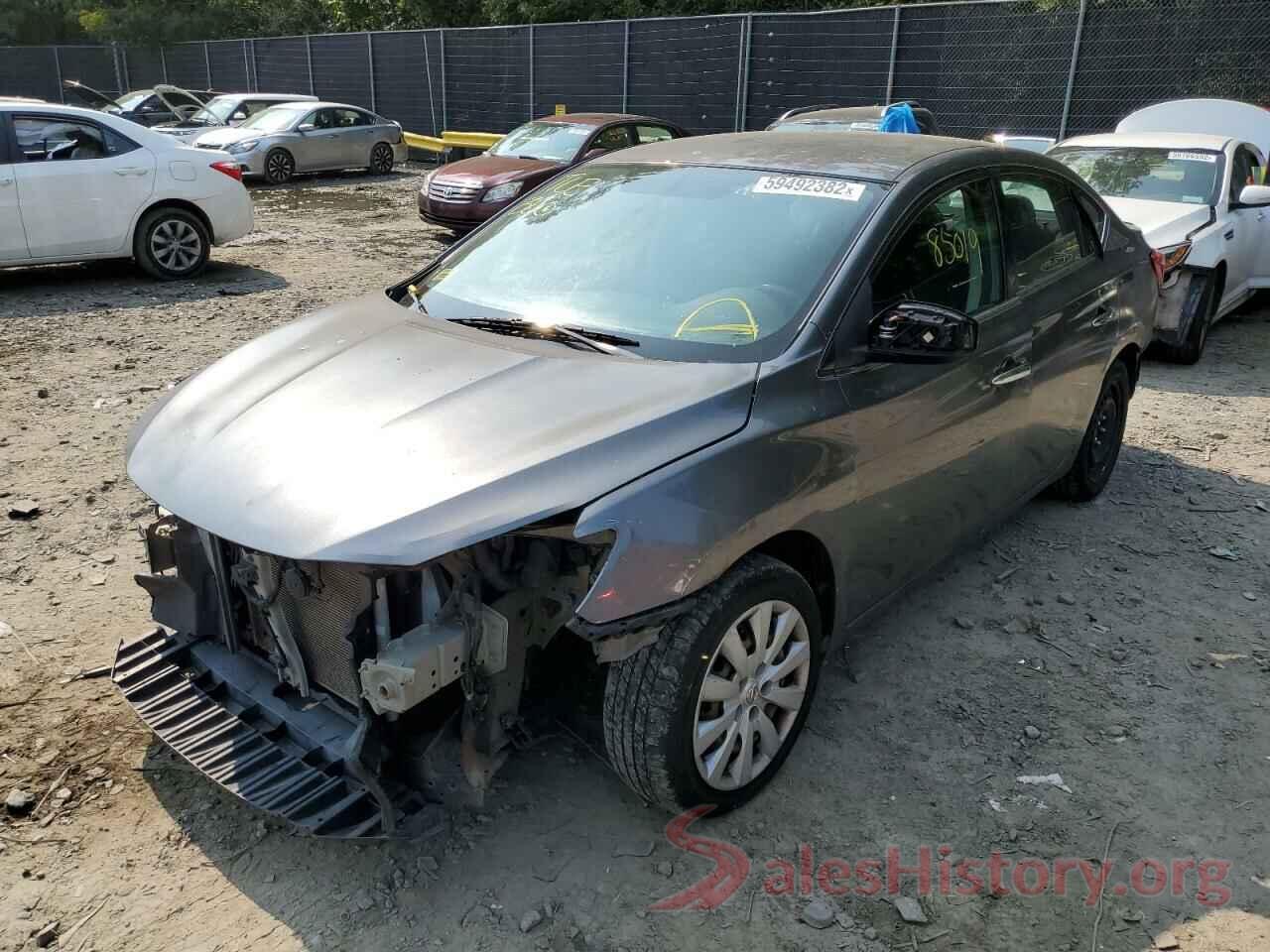 3N1AB7AP4HY222595 2017 NISSAN SENTRA