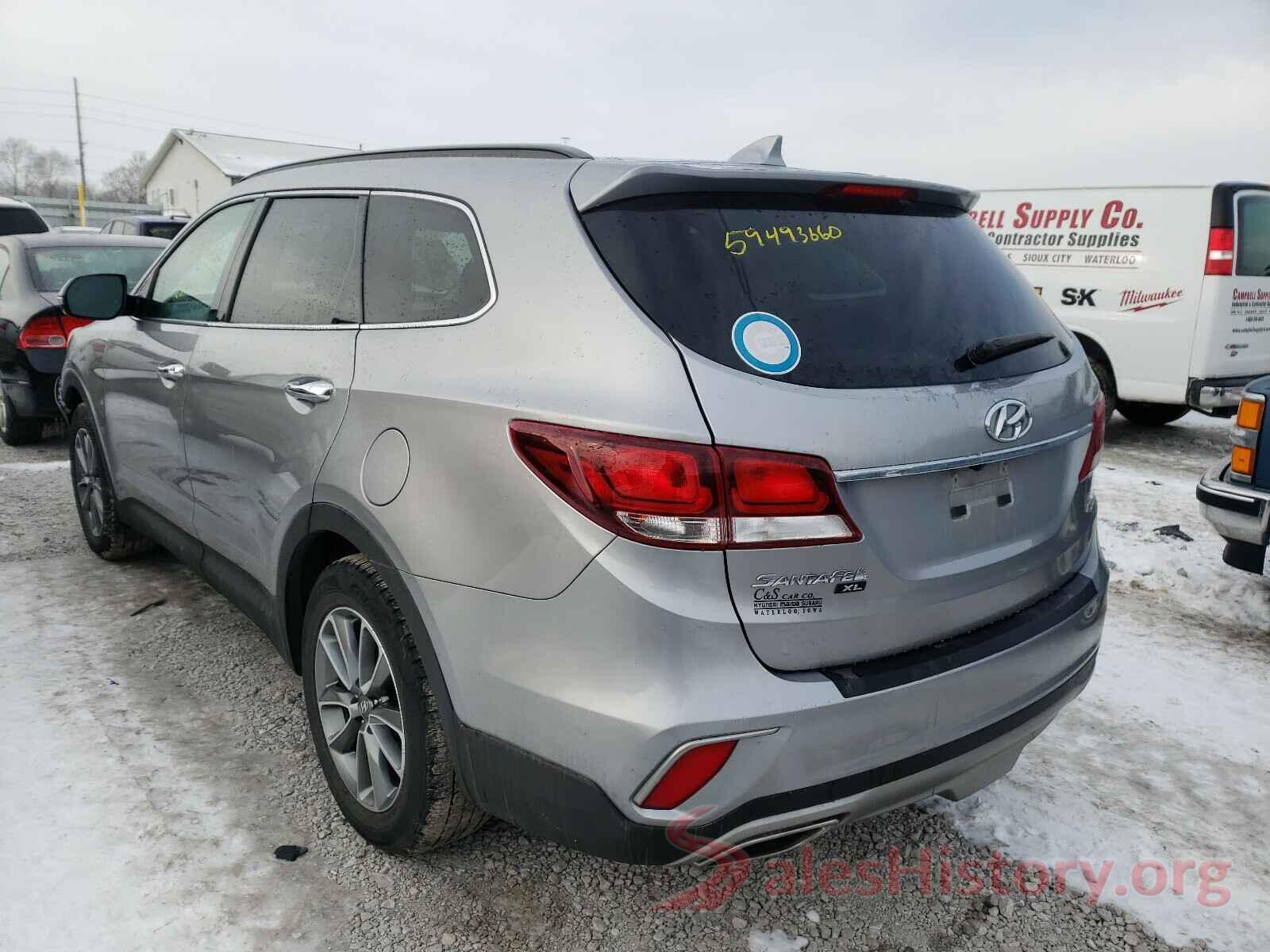 KM8SNDHF7KU303911 2019 HYUNDAI SANTA FE