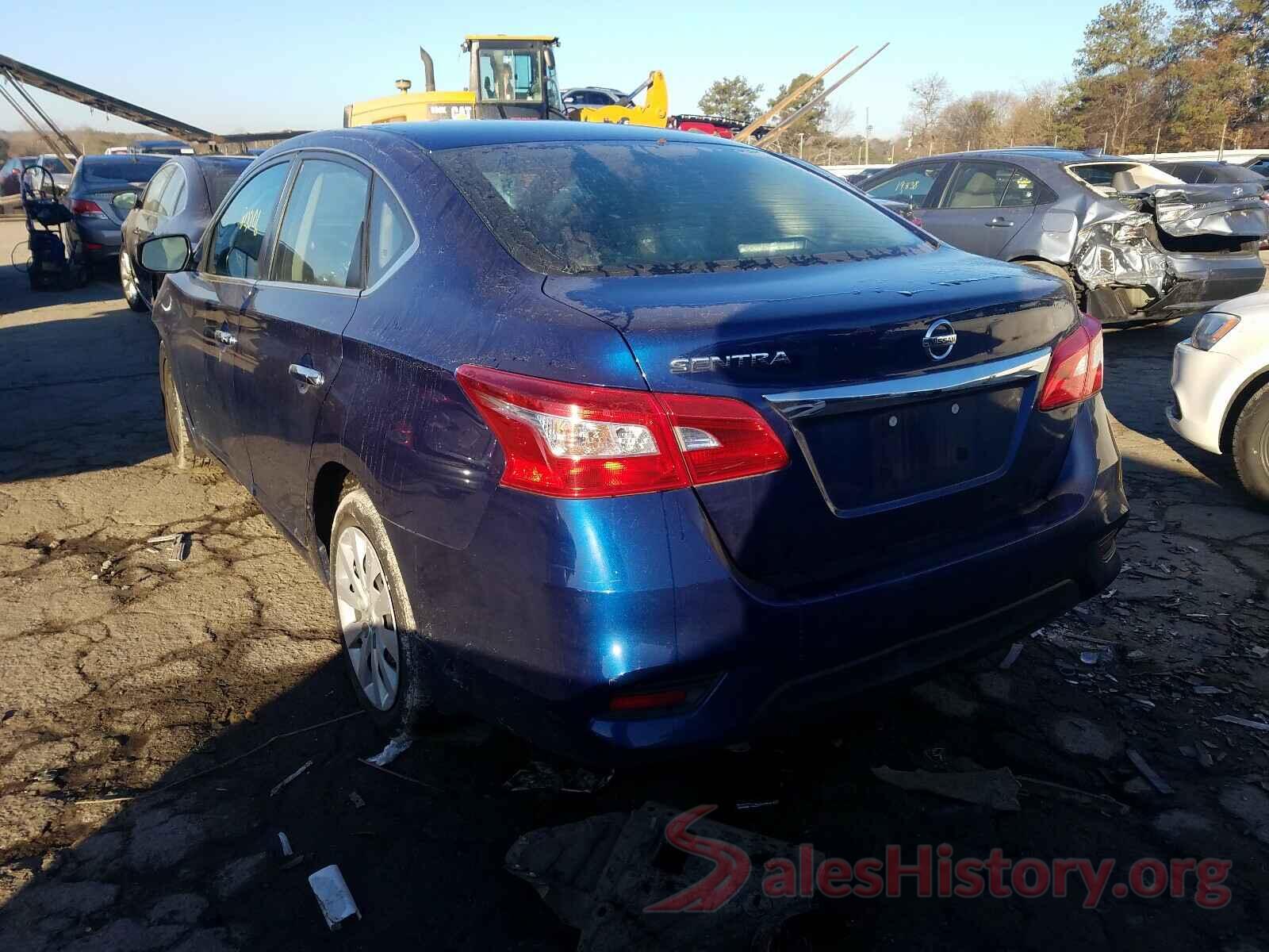 3N1AB7AP0KY222858 2019 NISSAN SENTRA