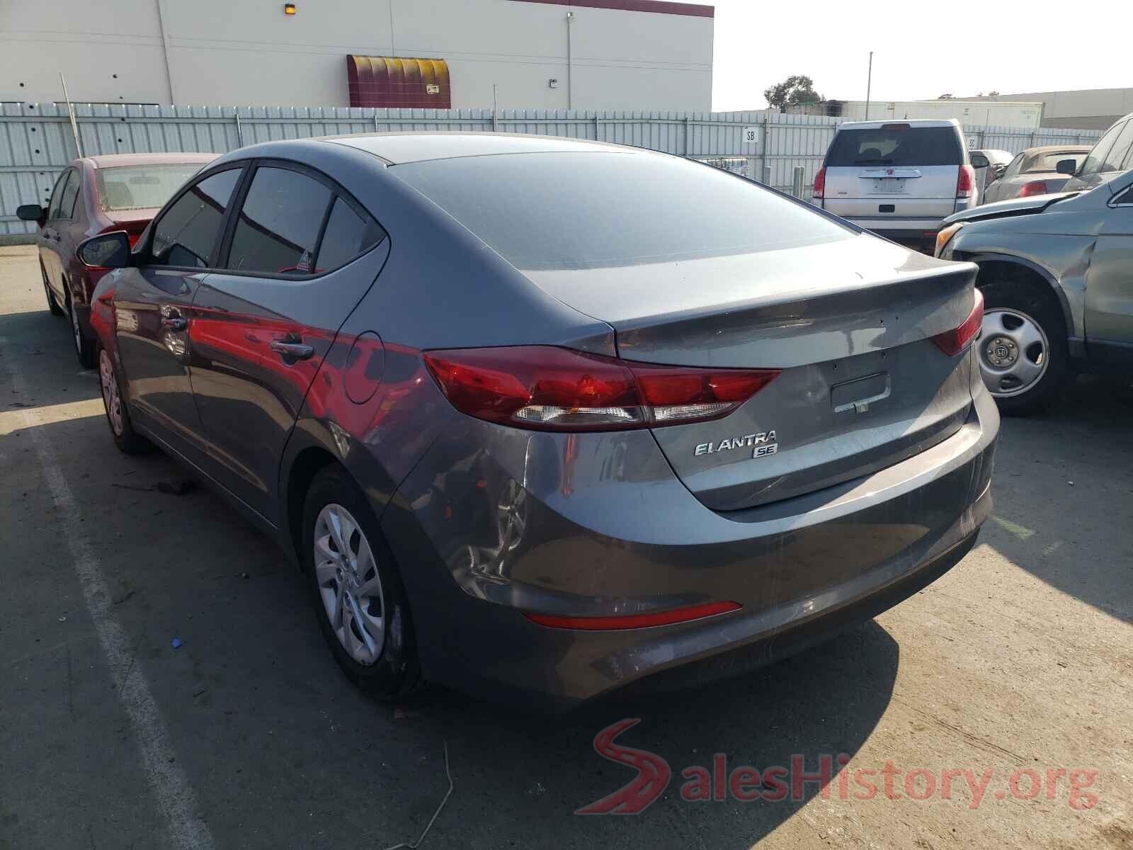 5NPD74LFXJH311671 2018 HYUNDAI ELANTRA