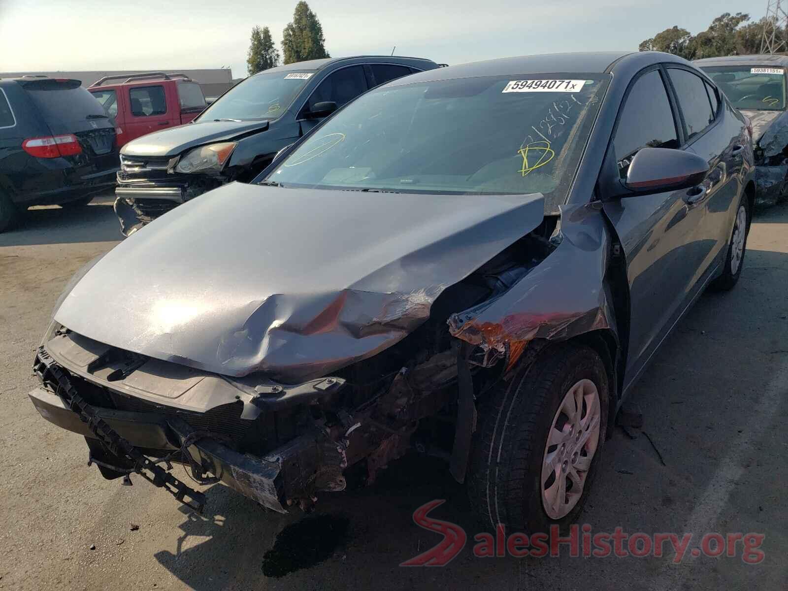 5NPD74LFXJH311671 2018 HYUNDAI ELANTRA