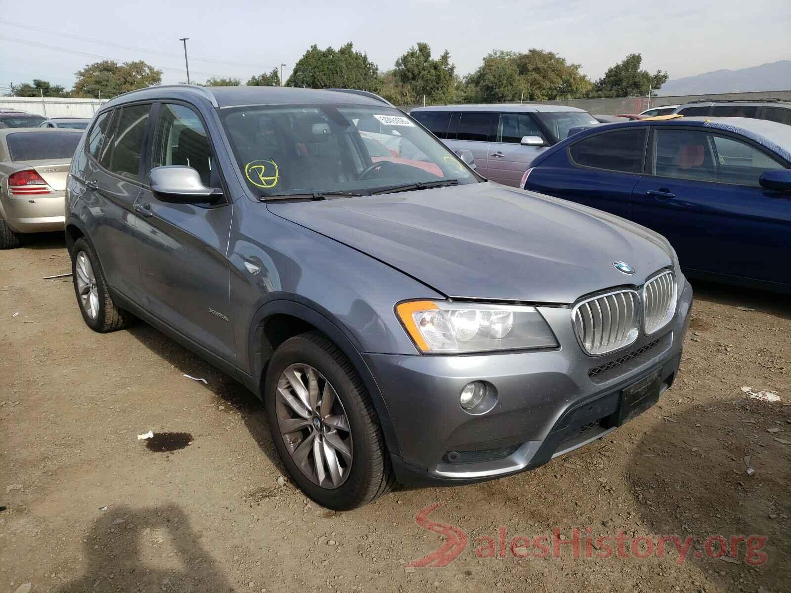 5UXWX9C56D0A24683 2013 BMW X3