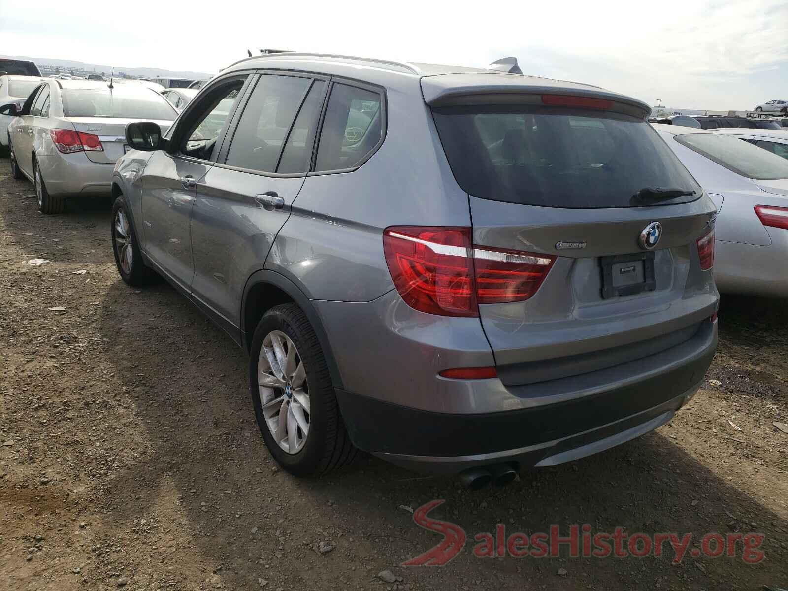 5UXWX9C56D0A24683 2013 BMW X3