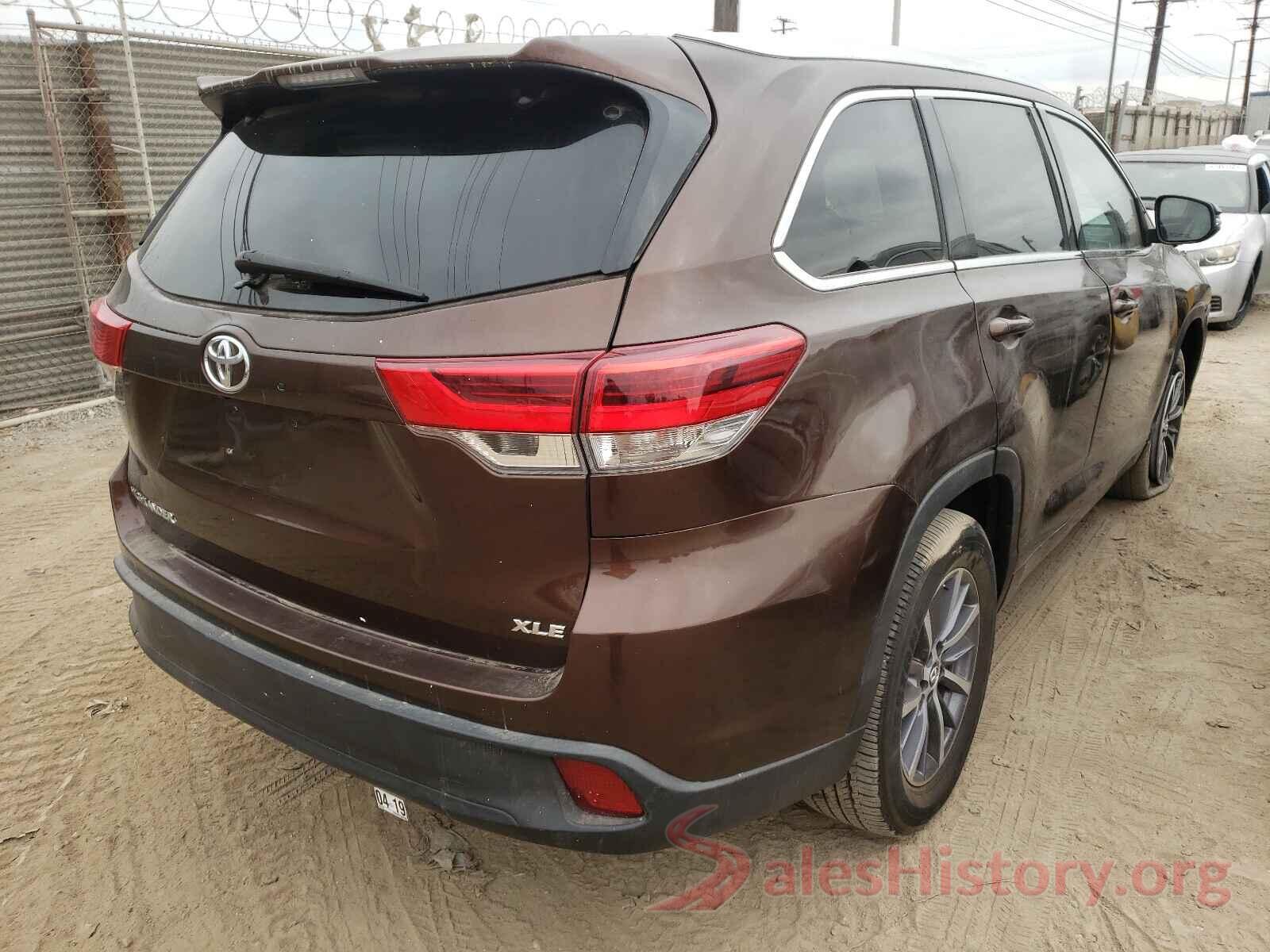 5TDKZRFH1HS205805 2017 TOYOTA HIGHLANDER