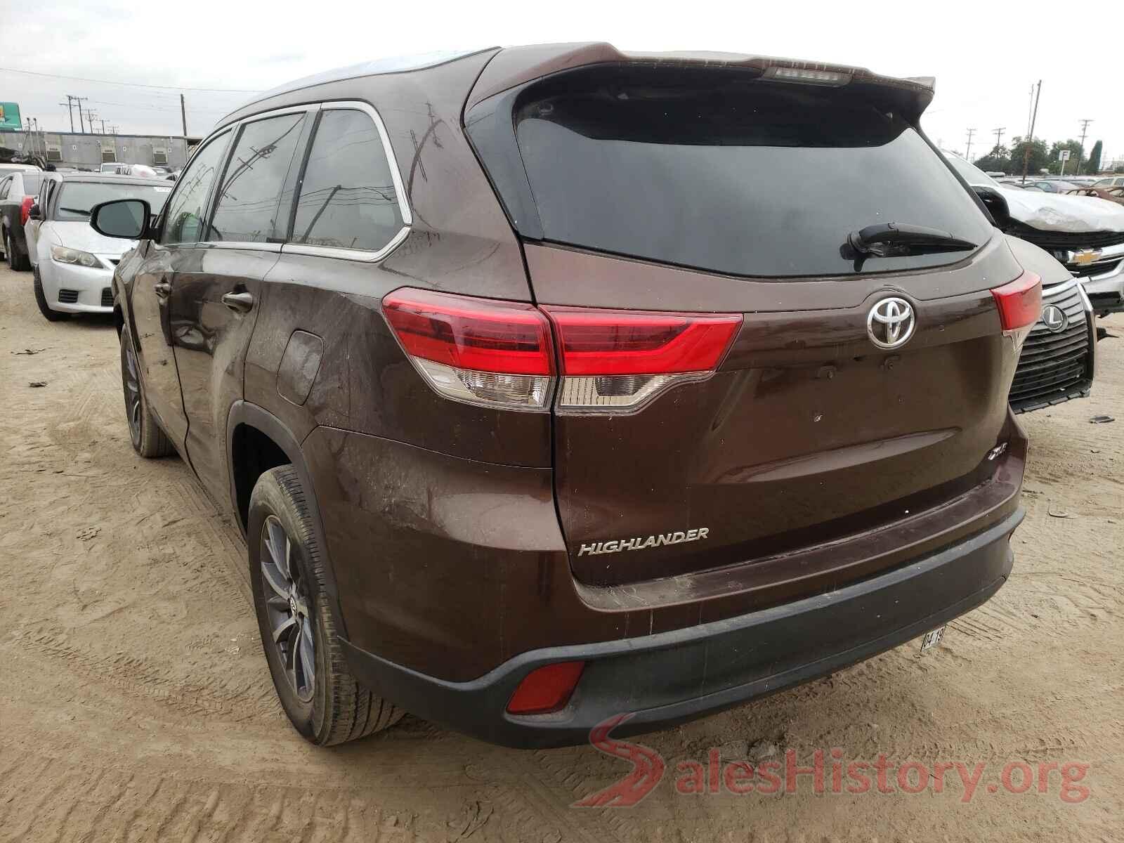 5TDKZRFH1HS205805 2017 TOYOTA HIGHLANDER