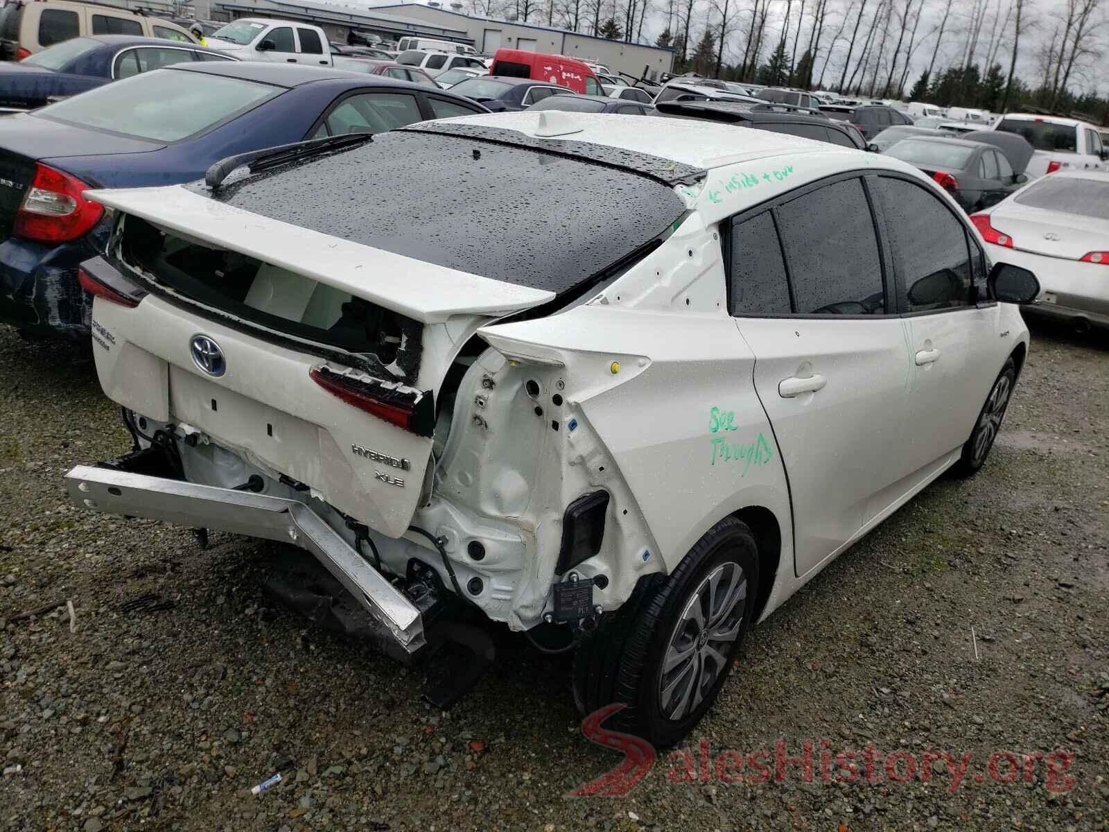 JTDL9RFU8L3017410 2020 TOYOTA PRIUS